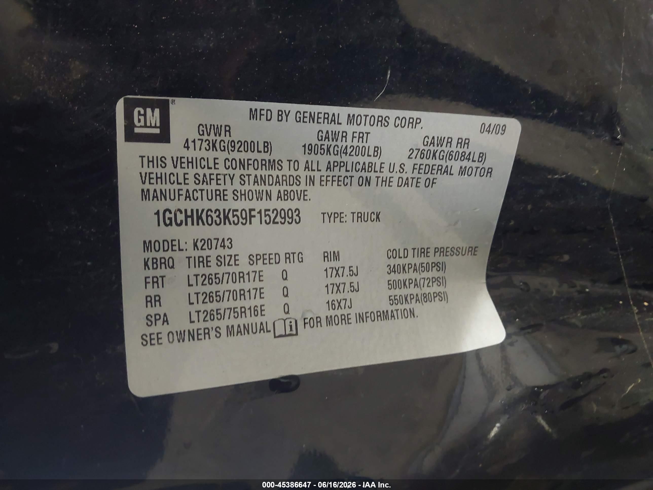 2009 Chevrolet Silverado 2500hd Ltz Black vin: 1GCHK63K59F152993