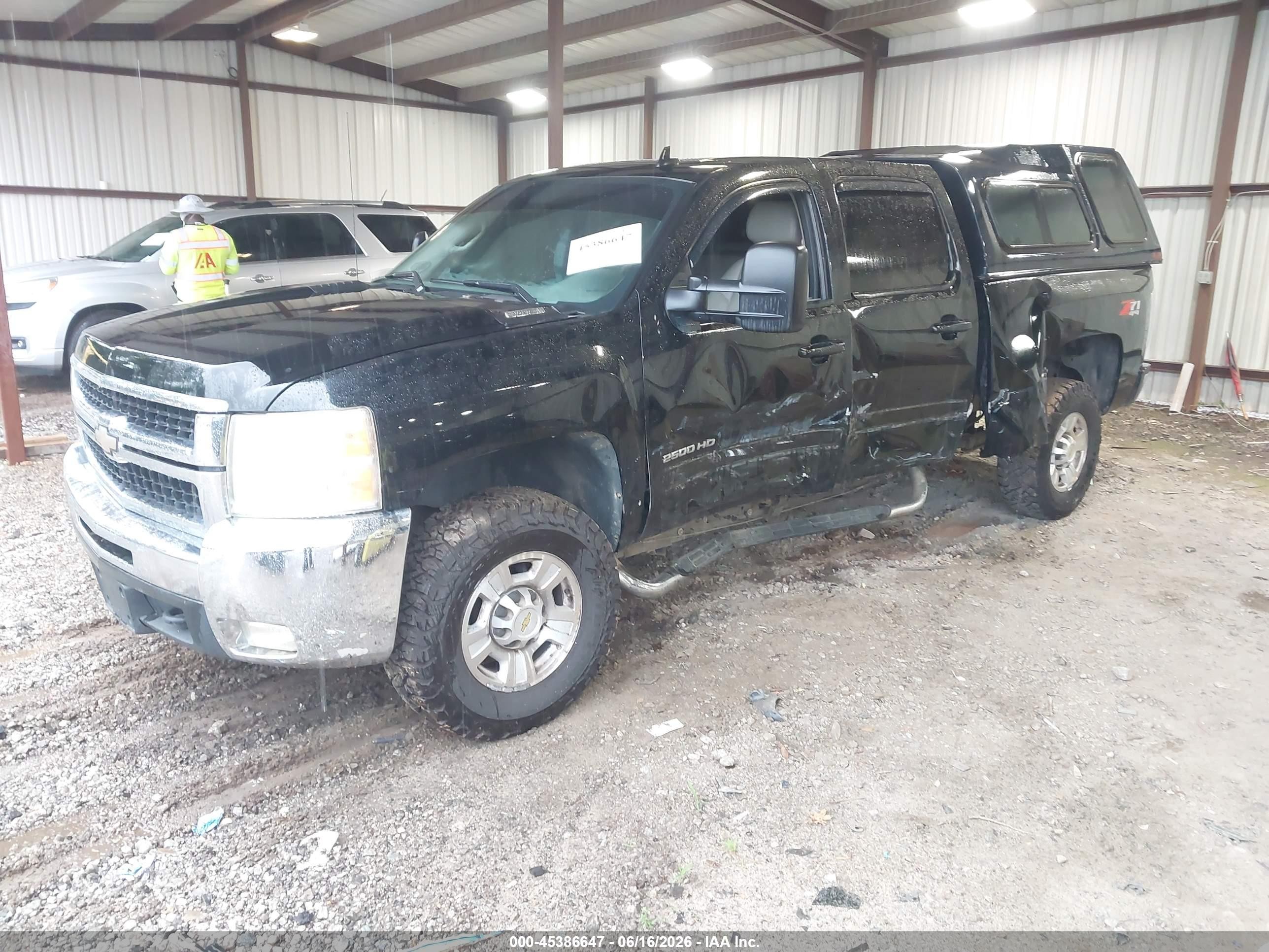 2009 Chevrolet Silverado 2500hd Ltz Black vin: 1GCHK63K59F152993