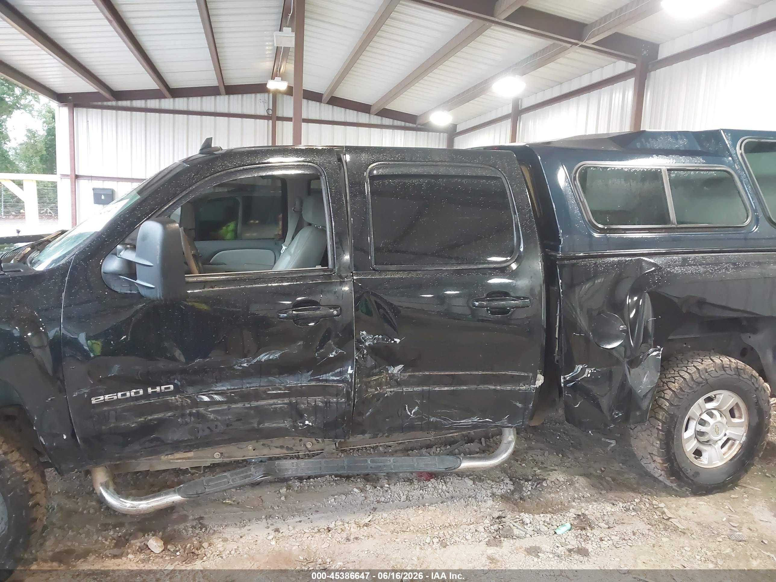 2009 Chevrolet Silverado 2500hd Ltz Black vin: 1GCHK63K59F152993