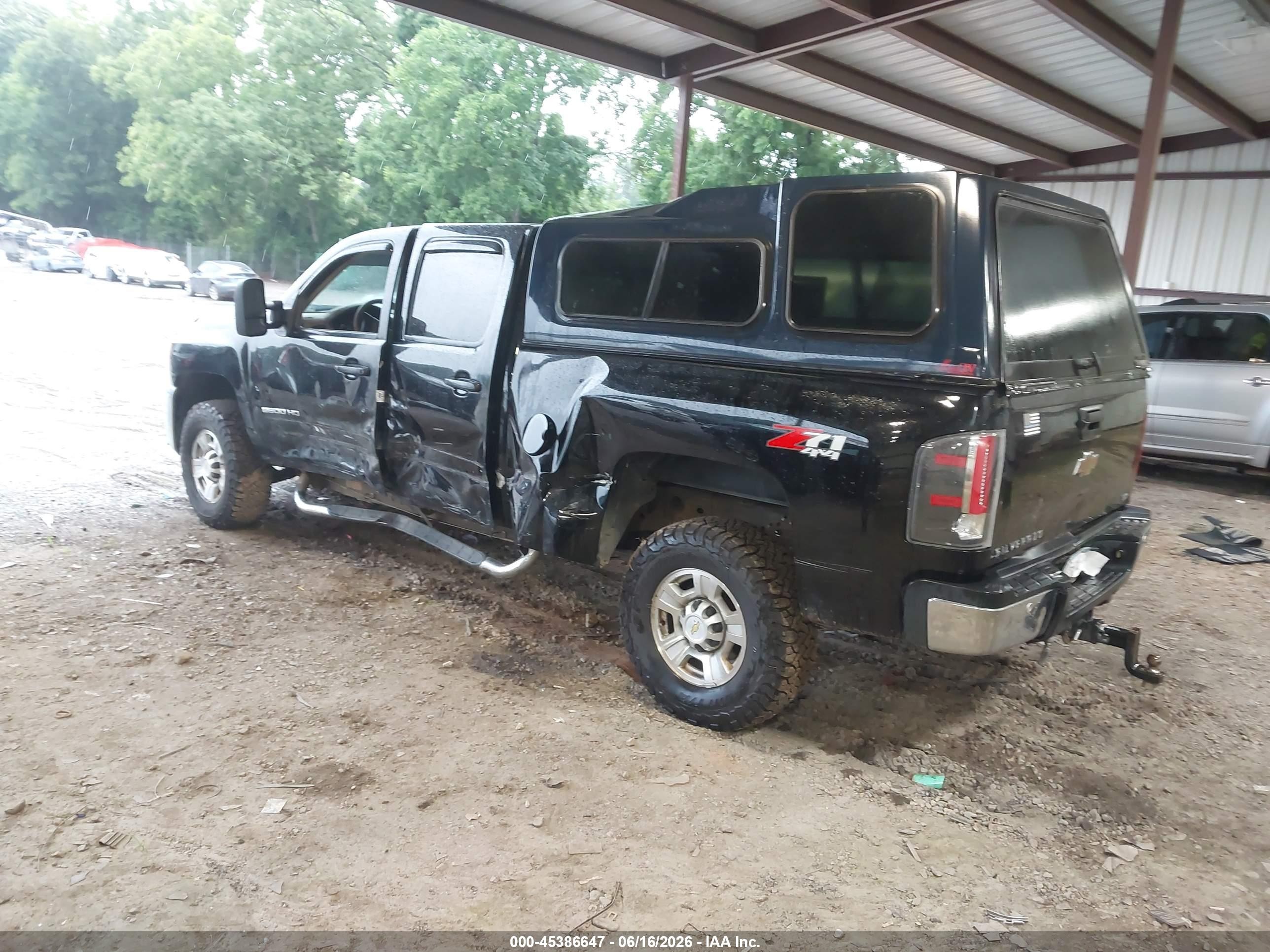 2009 Chevrolet Silverado 2500hd Ltz Black vin: 1GCHK63K59F152993
