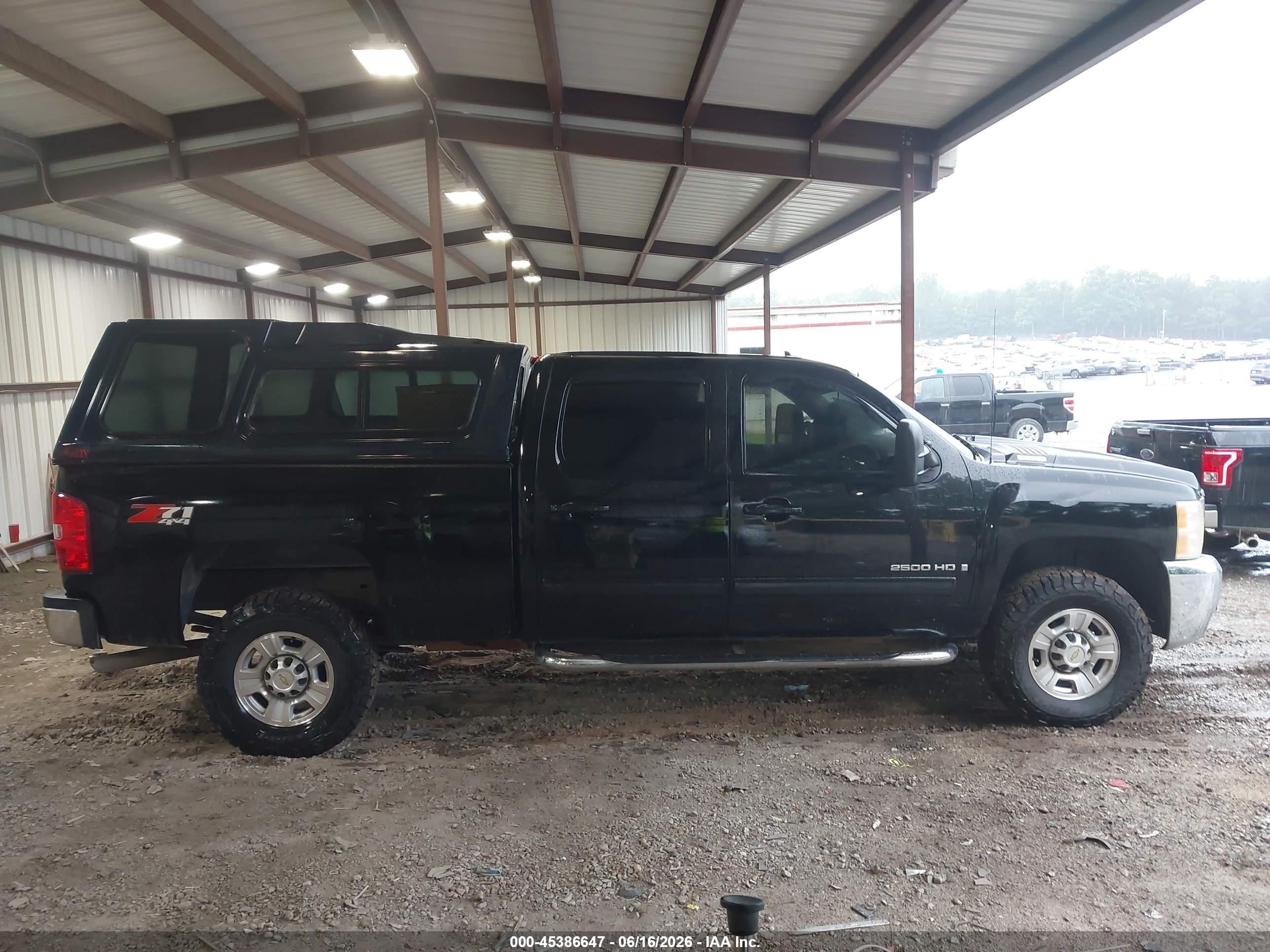 2009 Chevrolet Silverado 2500hd Ltz Black vin: 1GCHK63K59F152993