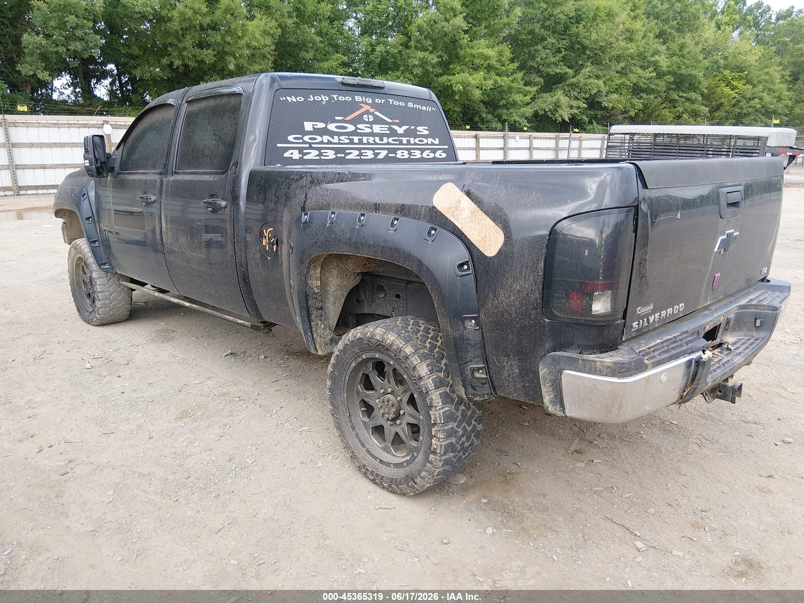 2009 Chevrolet Silverado 2500hd Ltz Черный vin: 1GCHK63K89F190802