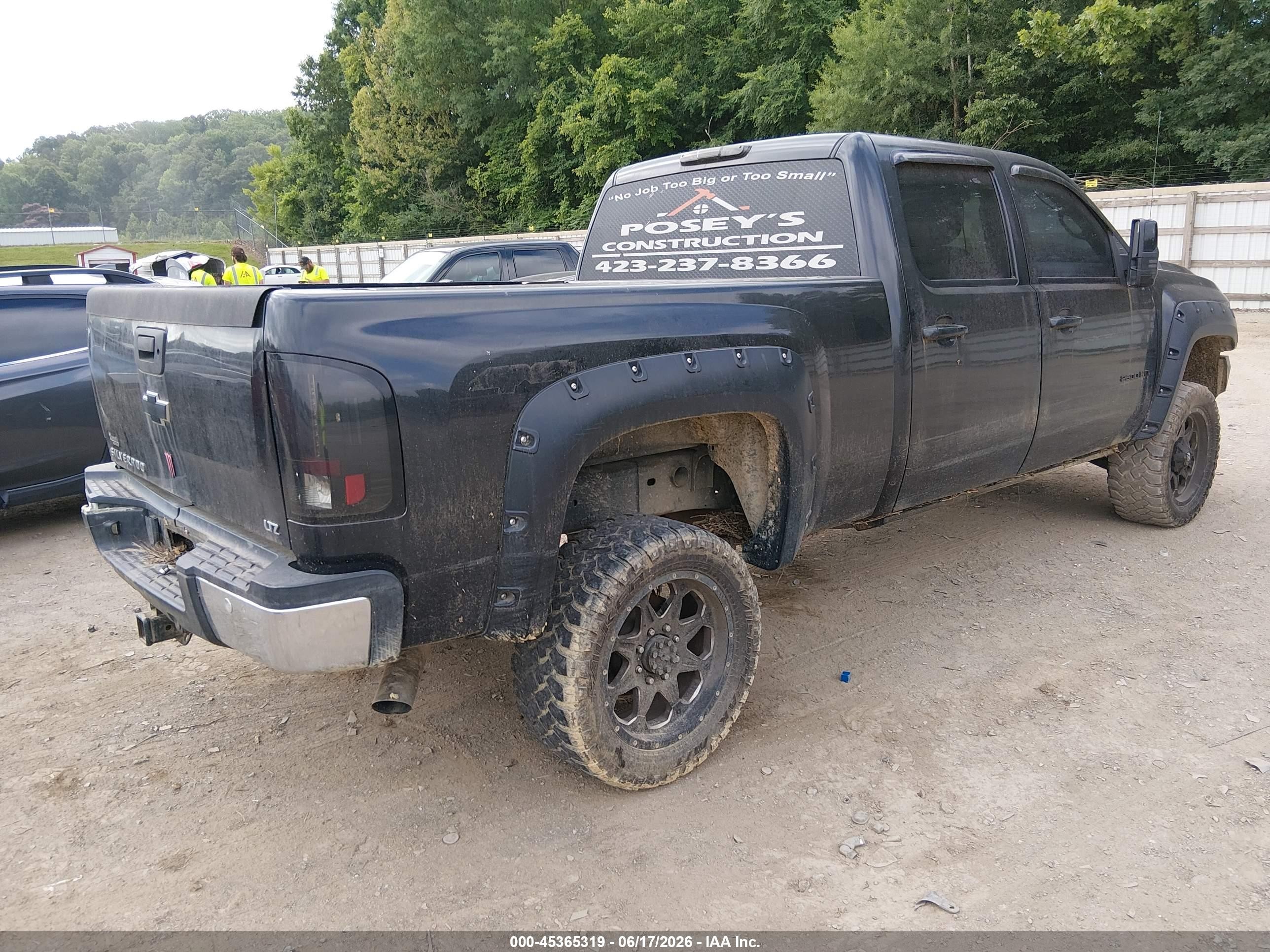 2009 Chevrolet Silverado 2500hd Ltz Черный vin: 1GCHK63K89F190802
