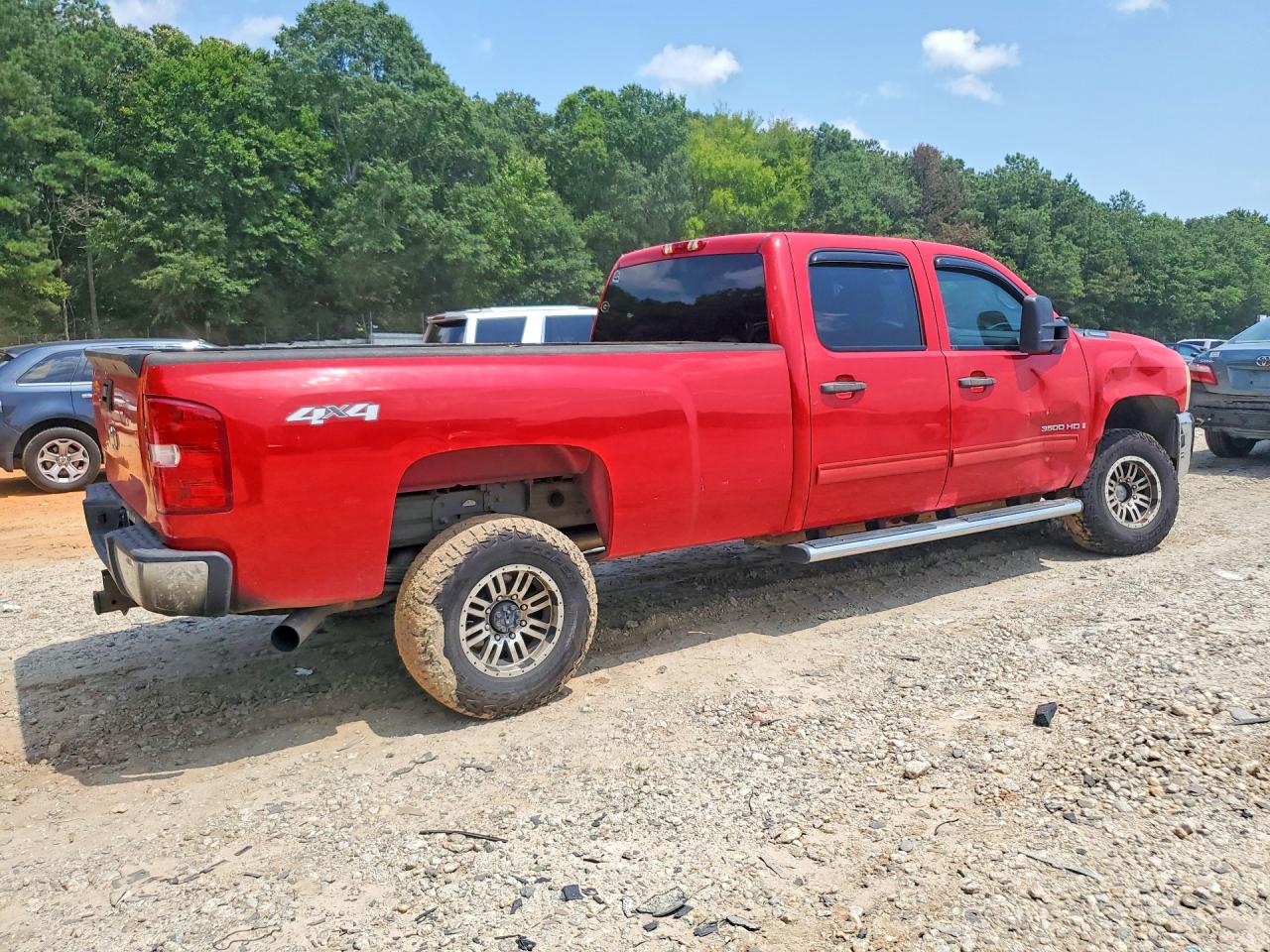 2009 Chevrolet Silverado K3500 Lt Red vin: 1GCHK836X9F188659