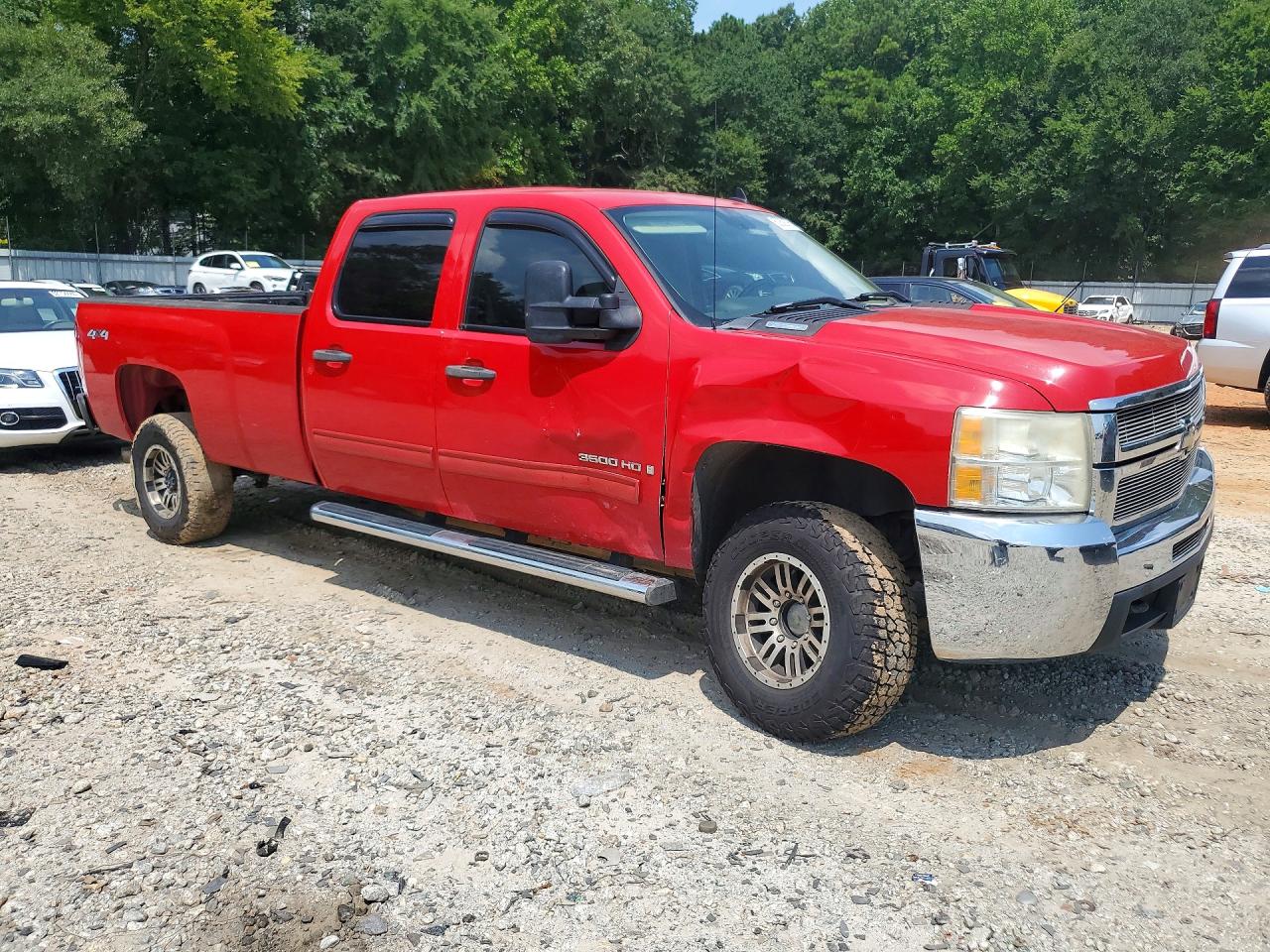 2009 Chevrolet Silverado K3500 Lt Red vin: 1GCHK836X9F188659