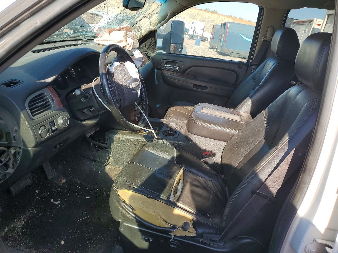 2009 Chevrolet Silverado K3500 Ltz White vin: 1GCHK93619F187809