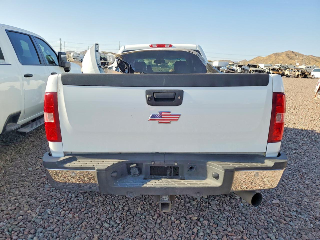 2009 Chevrolet Silverado K3500 Ltz White vin: 1GCHK93619F187809