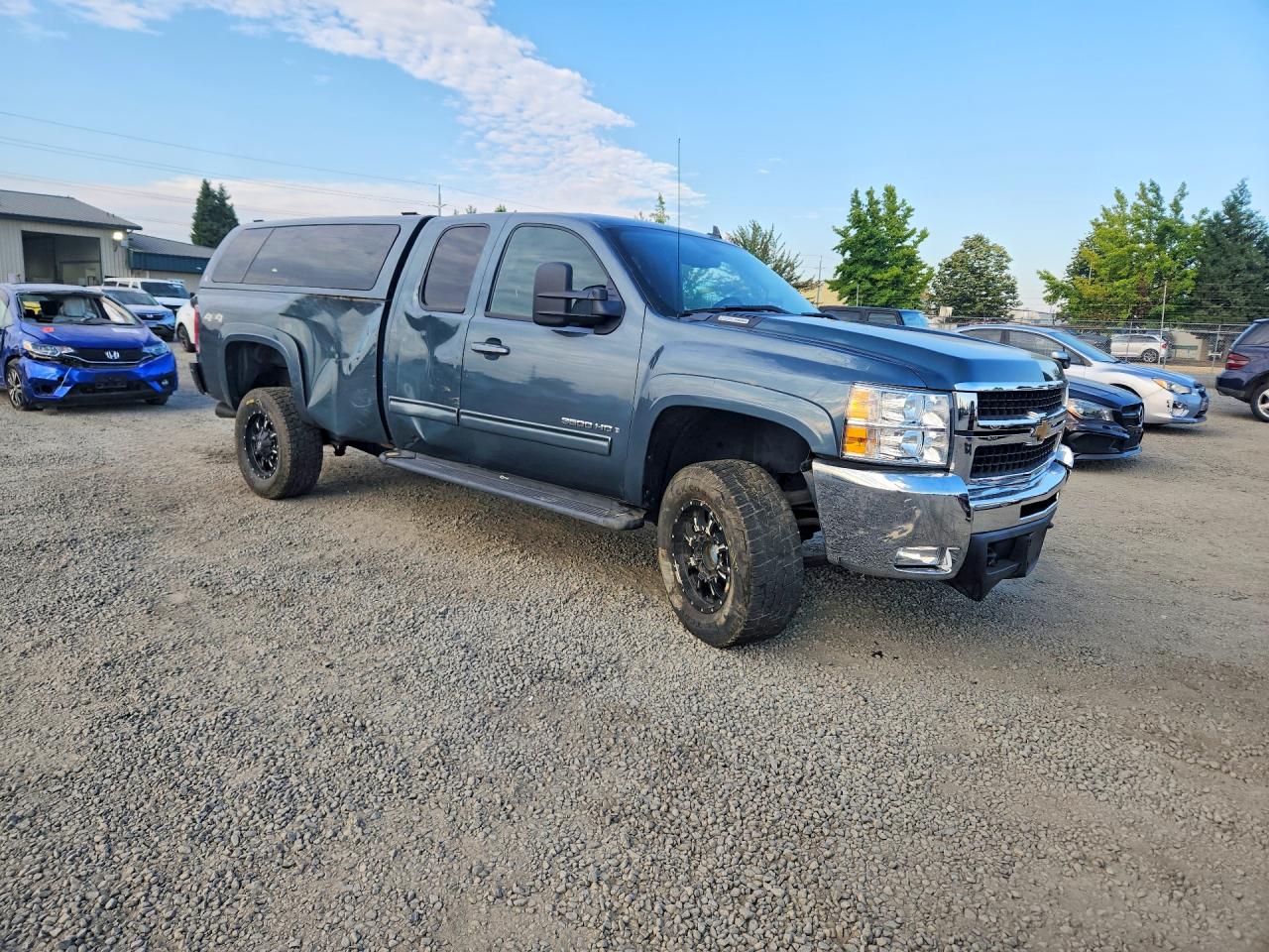 2009 Chevrolet Silverado K3500 Ltz Blue vin: 1GCHK99649E147785