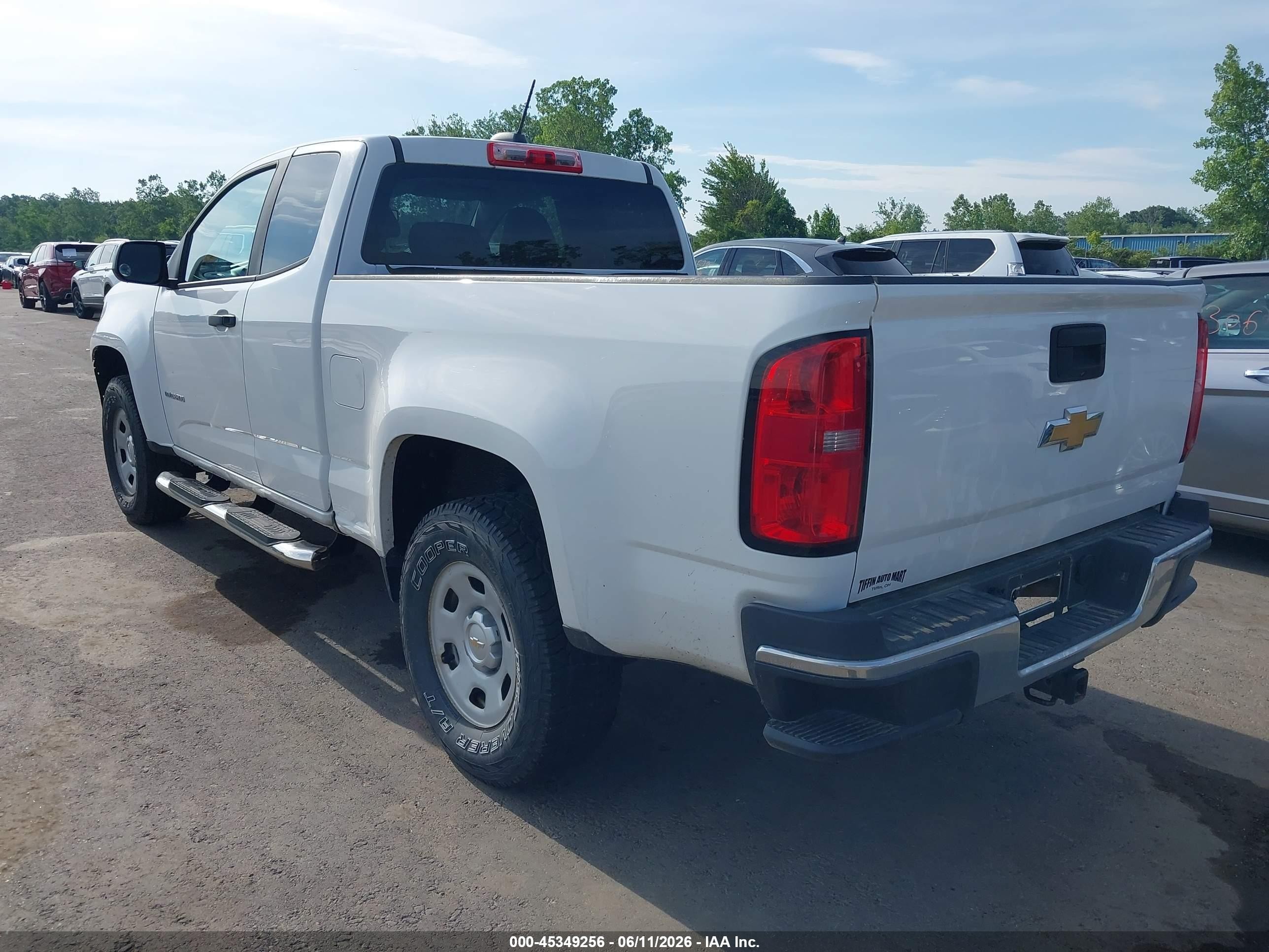 2015 Chevrolet Colorado 2wd Wt White vin: 1GCHSAEA0F1150844