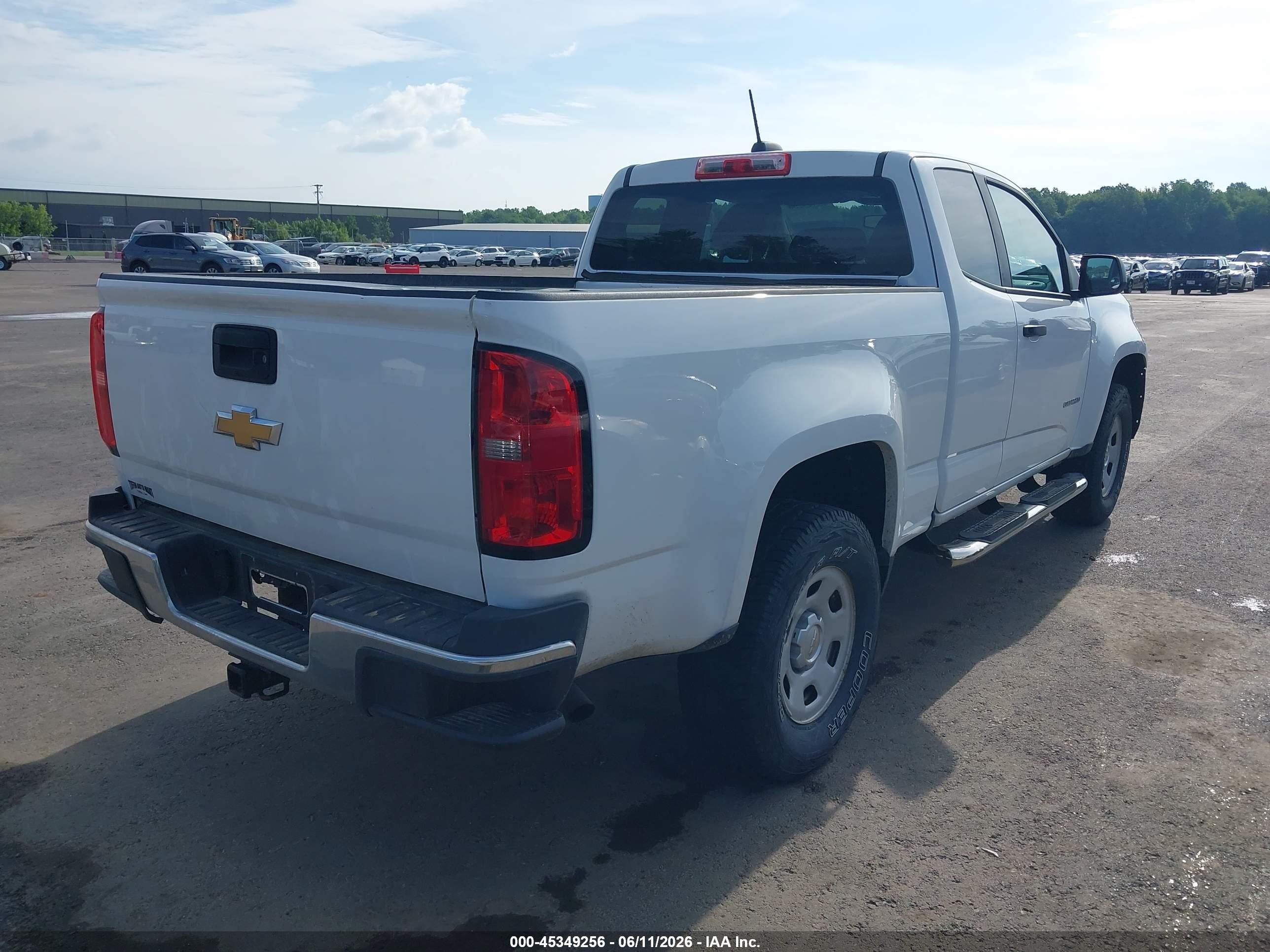 2015 Chevrolet Colorado 2wd Wt White vin: 1GCHSAEA0F1150844