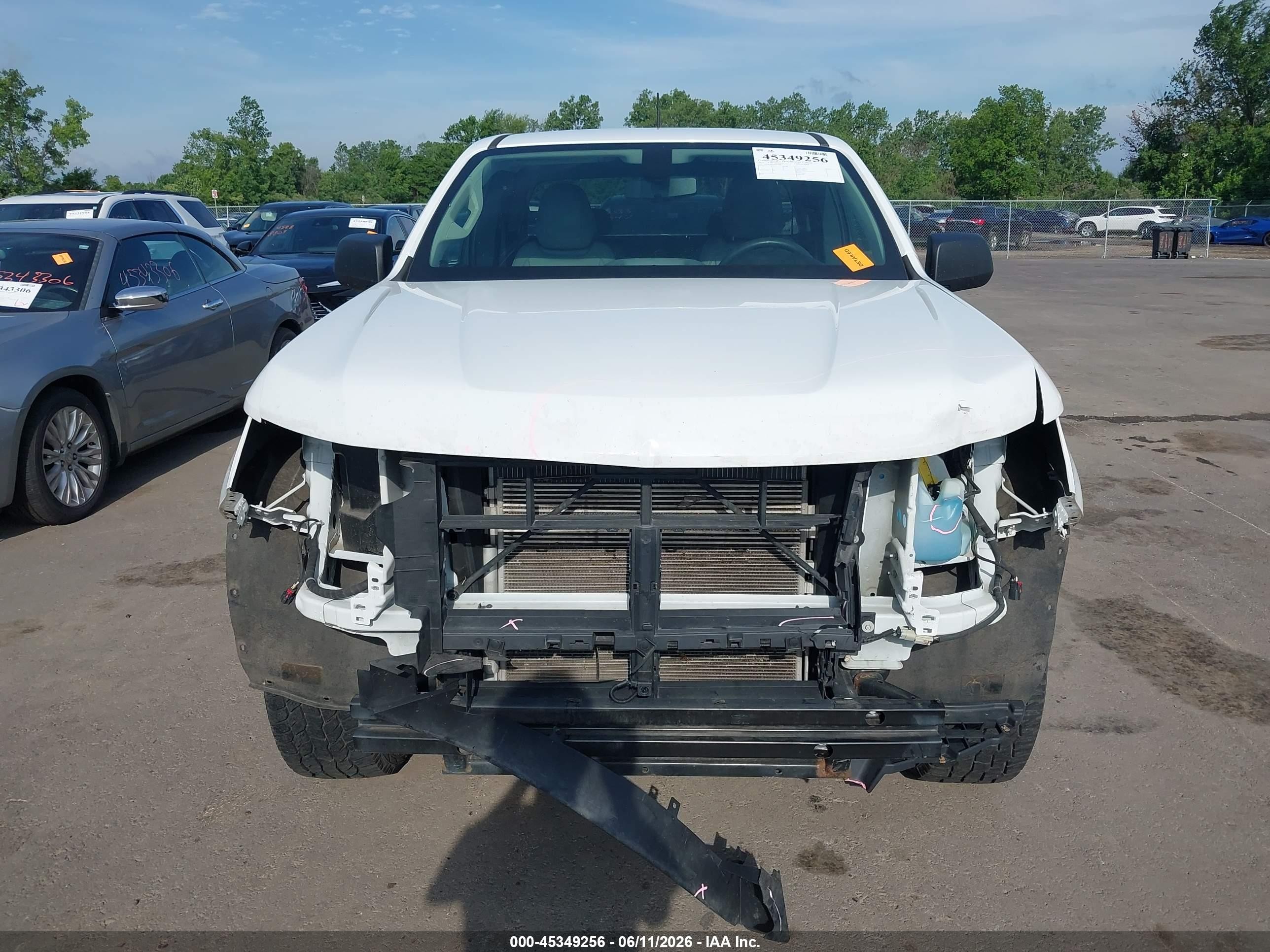 2015 Chevrolet Colorado 2wd Wt White vin: 1GCHSAEA0F1150844