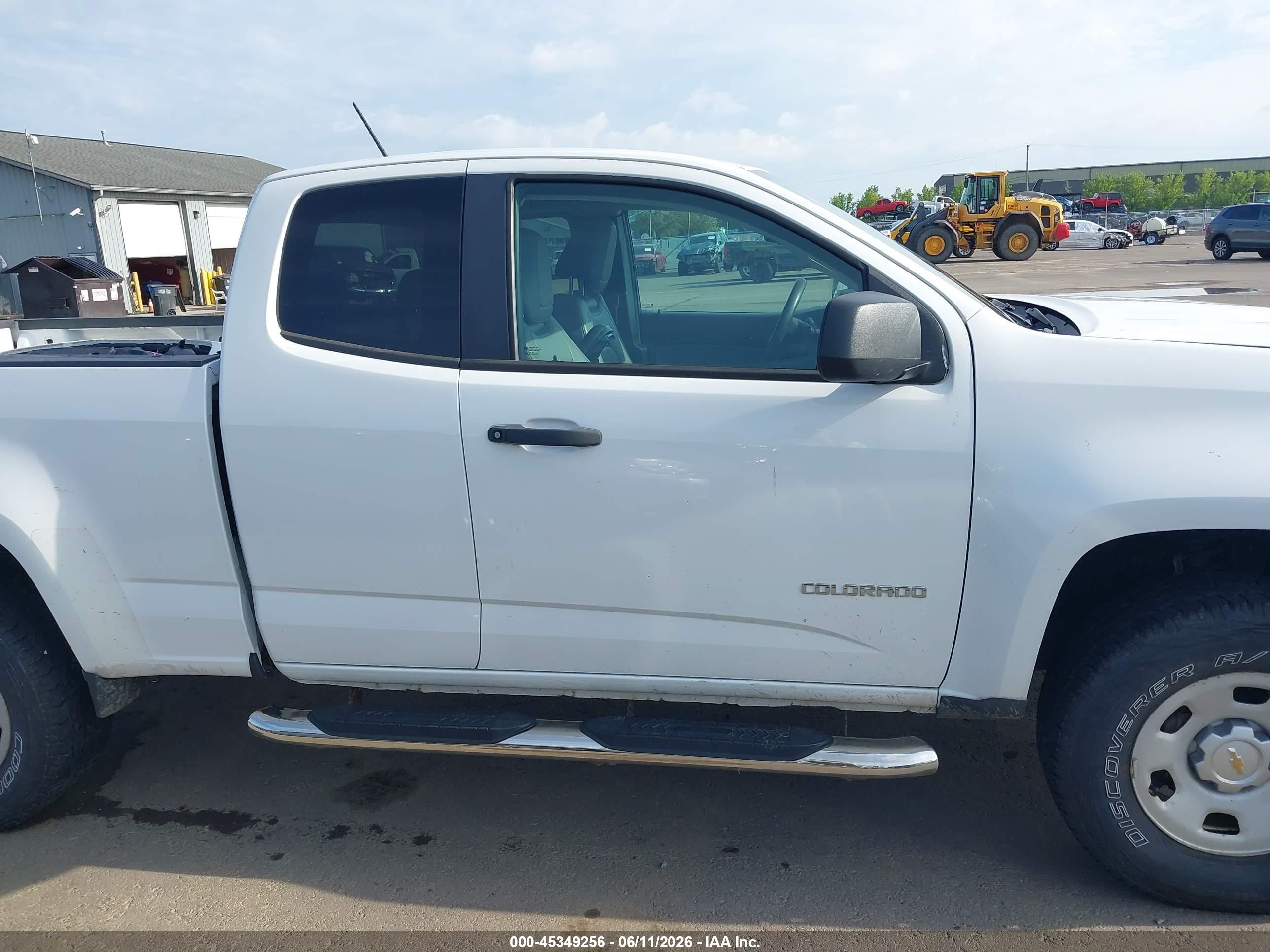 2015 Chevrolet Colorado 2wd Wt White vin: 1GCHSAEA0F1150844