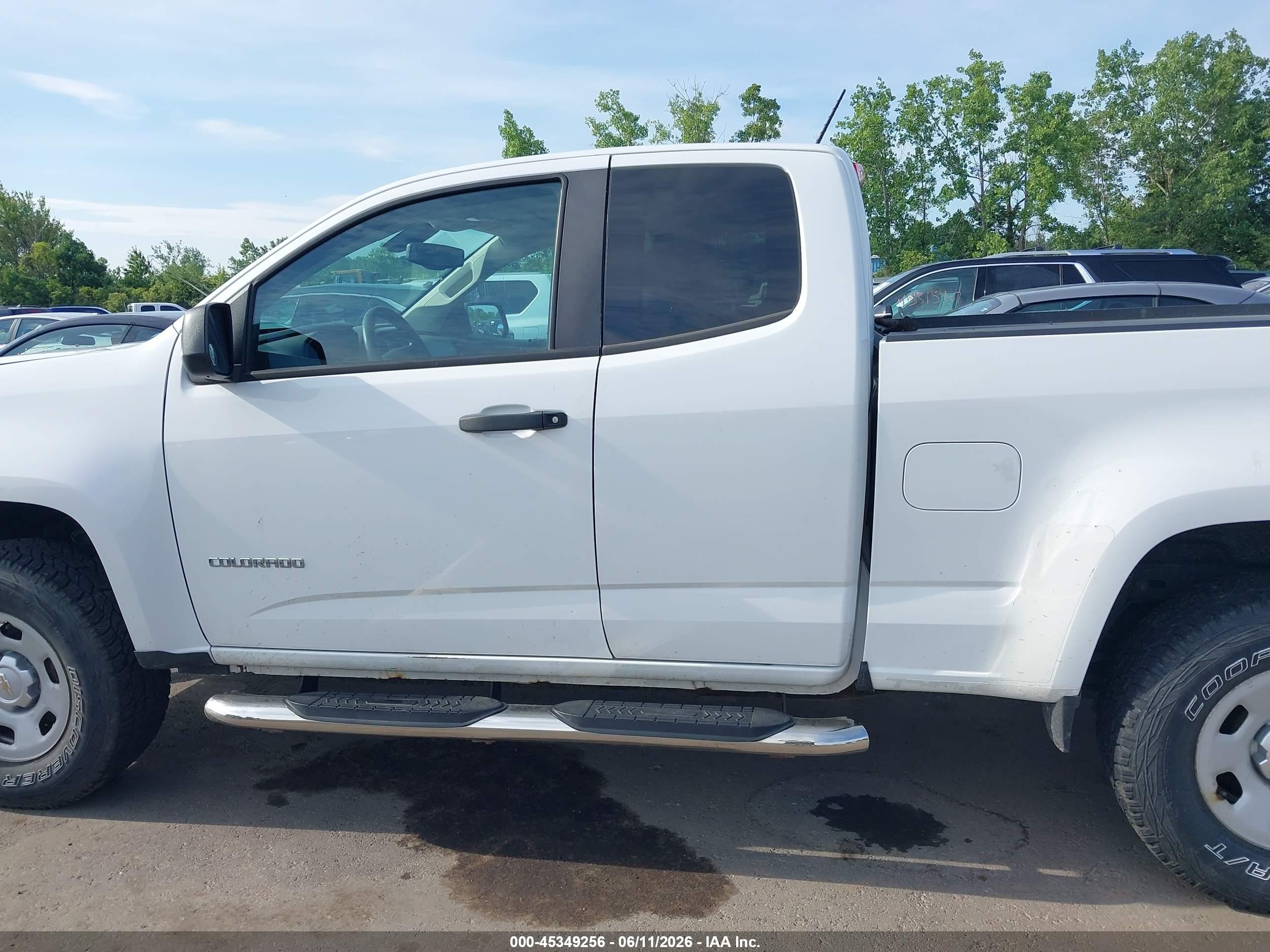 2015 Chevrolet Colorado 2wd Wt White vin: 1GCHSAEA0F1150844