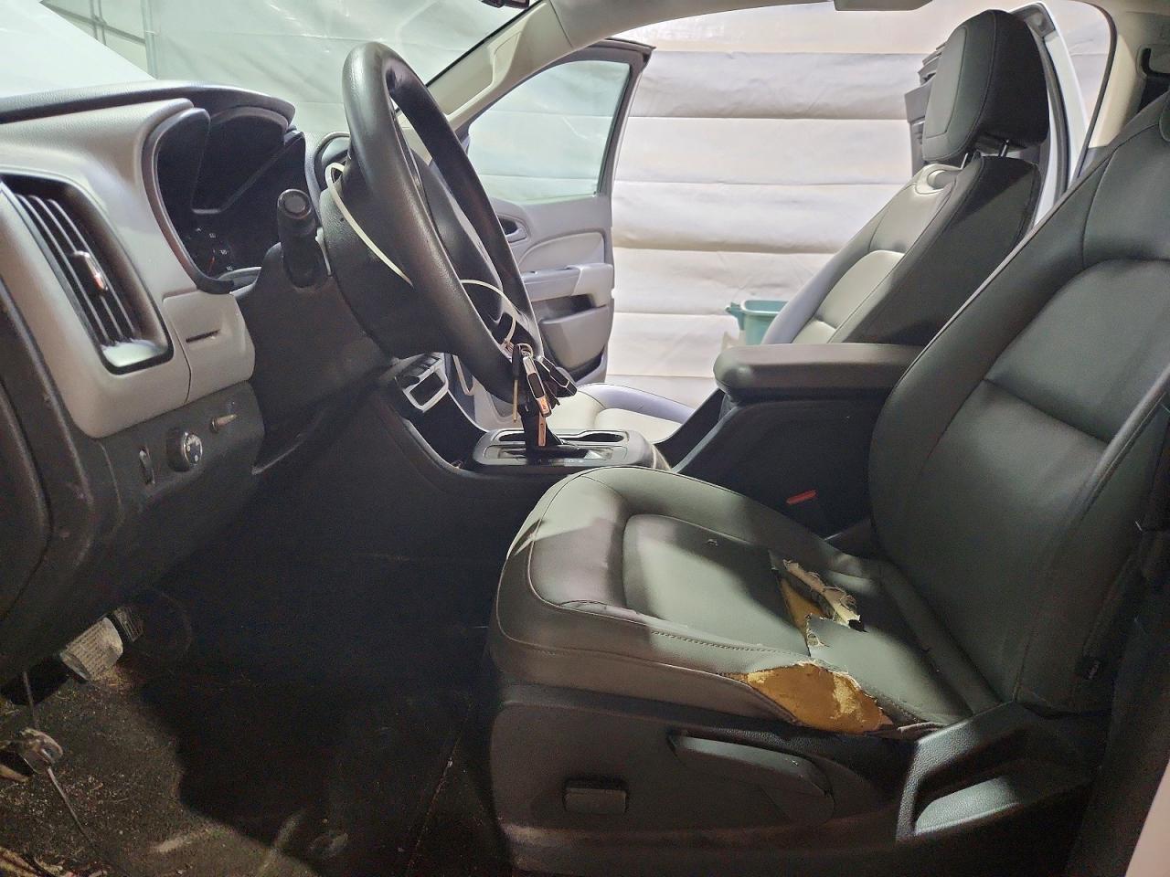 2015 Chevrolet Colorado White vin: 1GCHSAEA2F1174868