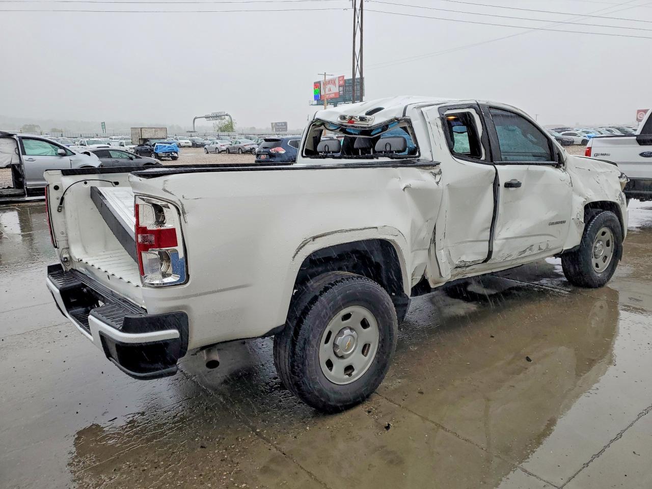 2015 Chevrolet Colorado White vin: 1GCHSAEA2F1226080