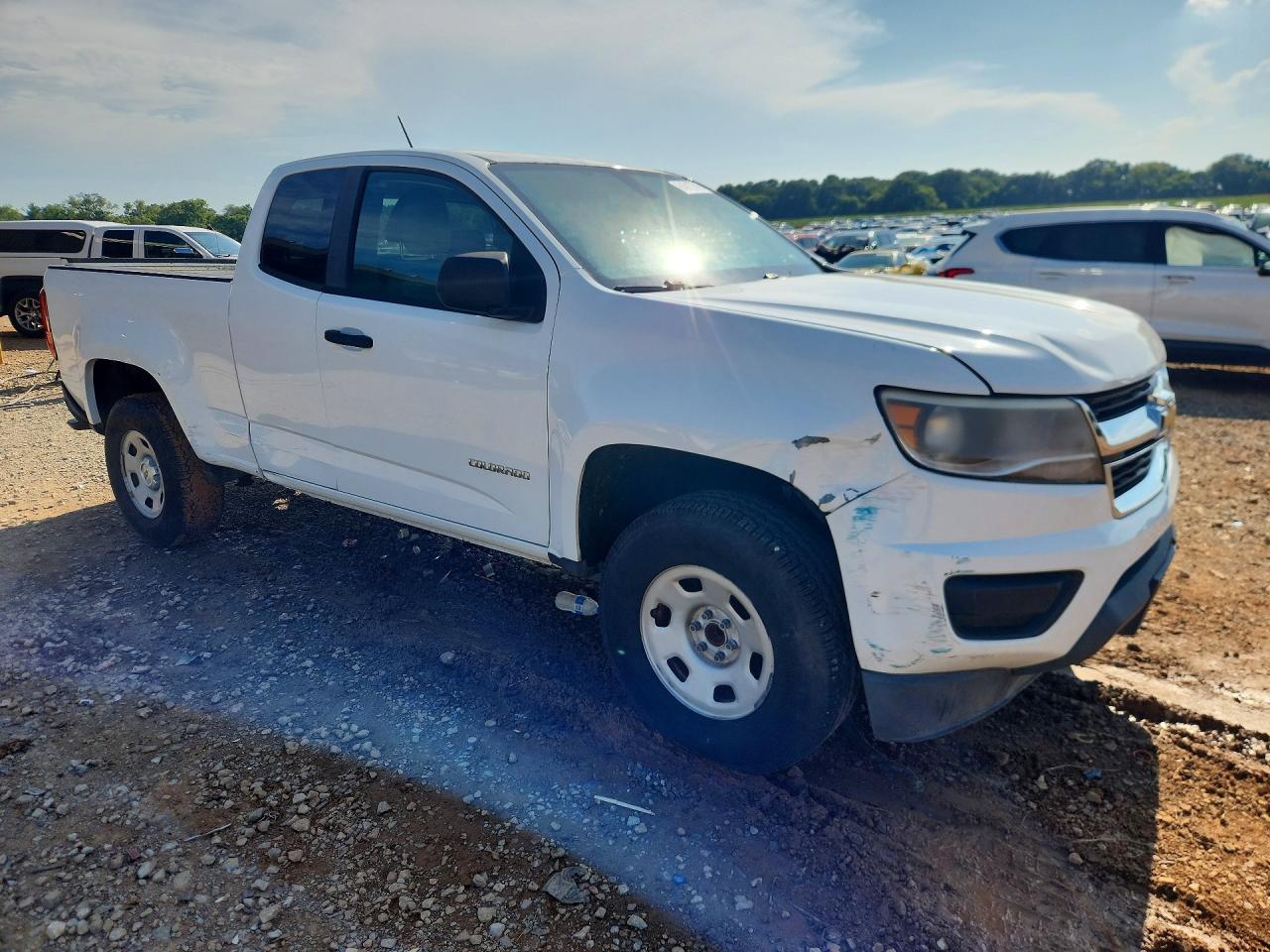 2015 Chevrolet Colorado White vin: 1GCHSAEA3F1214214