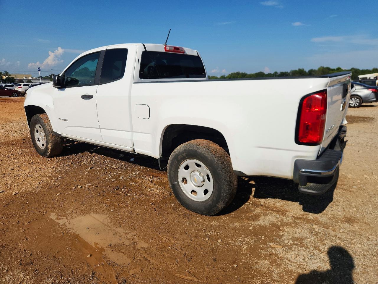 2015 Chevrolet Colorado White vin: 1GCHSAEA3F1214214