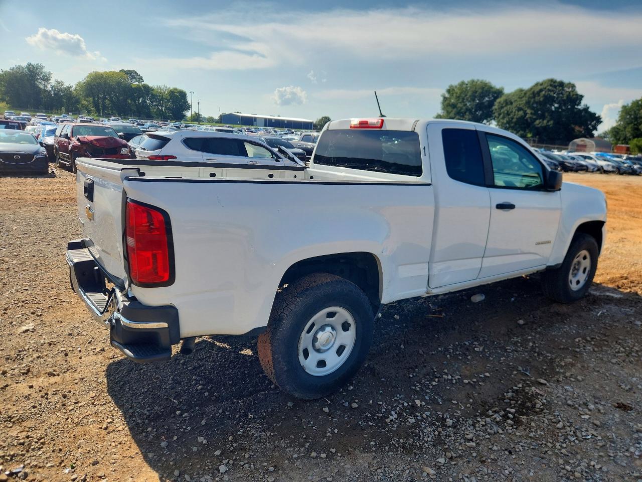 2015 Chevrolet Colorado White vin: 1GCHSAEA3F1214214