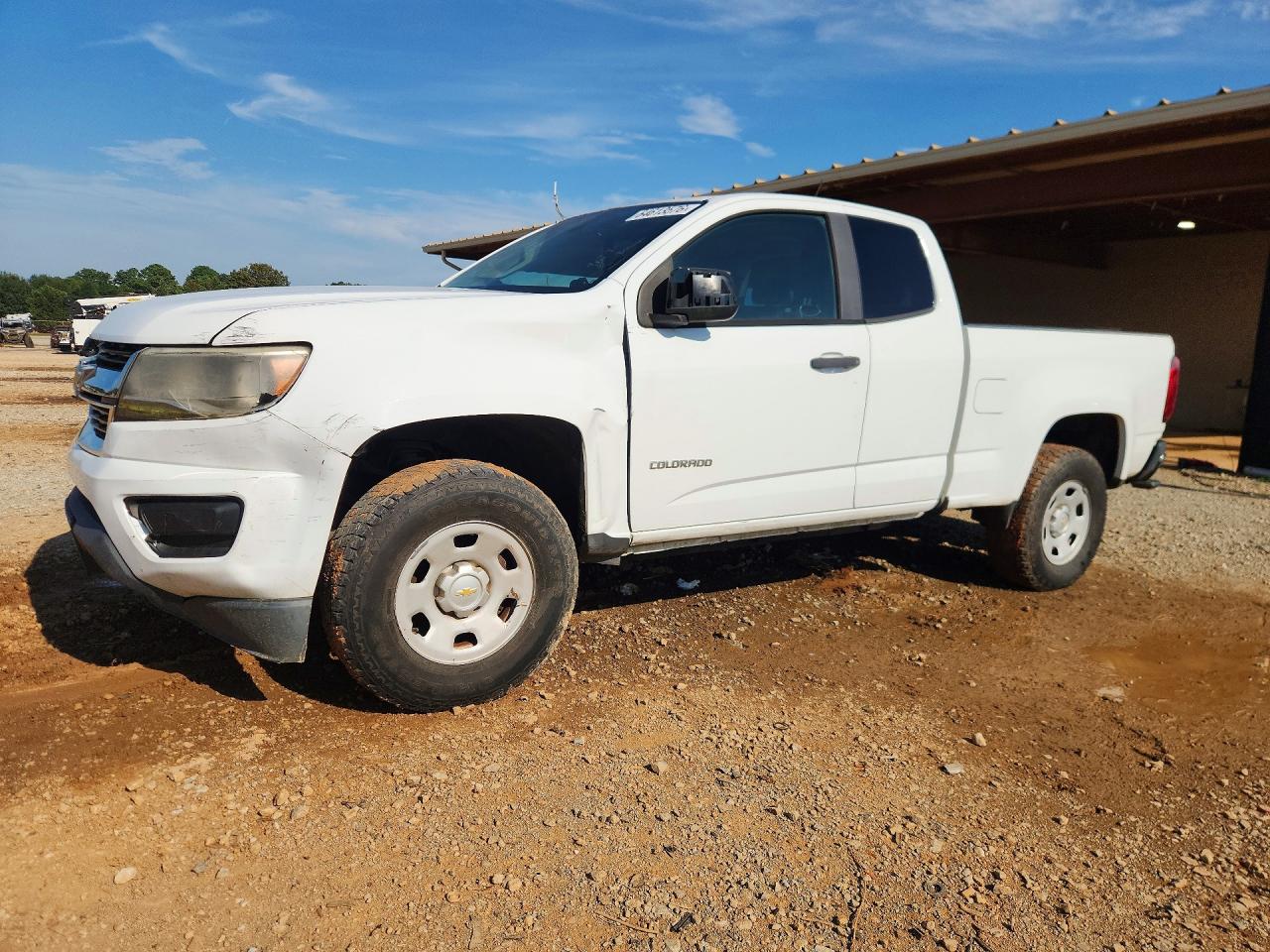 2015 Chevrolet Colorado White vin: 1GCHSAEA3F1214214