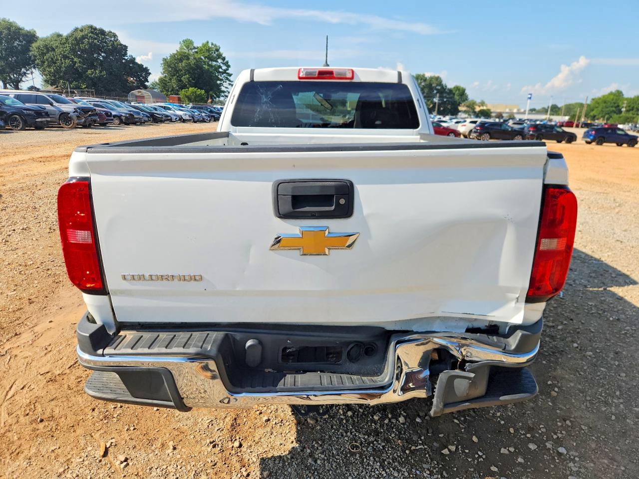 2015 Chevrolet Colorado White vin: 1GCHSAEA3F1214214