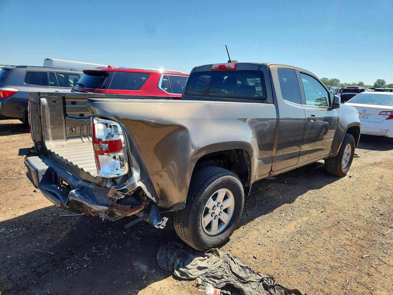 2015 Chevrolet Colorado Brown vin: 1GCHSAEA4F1182745