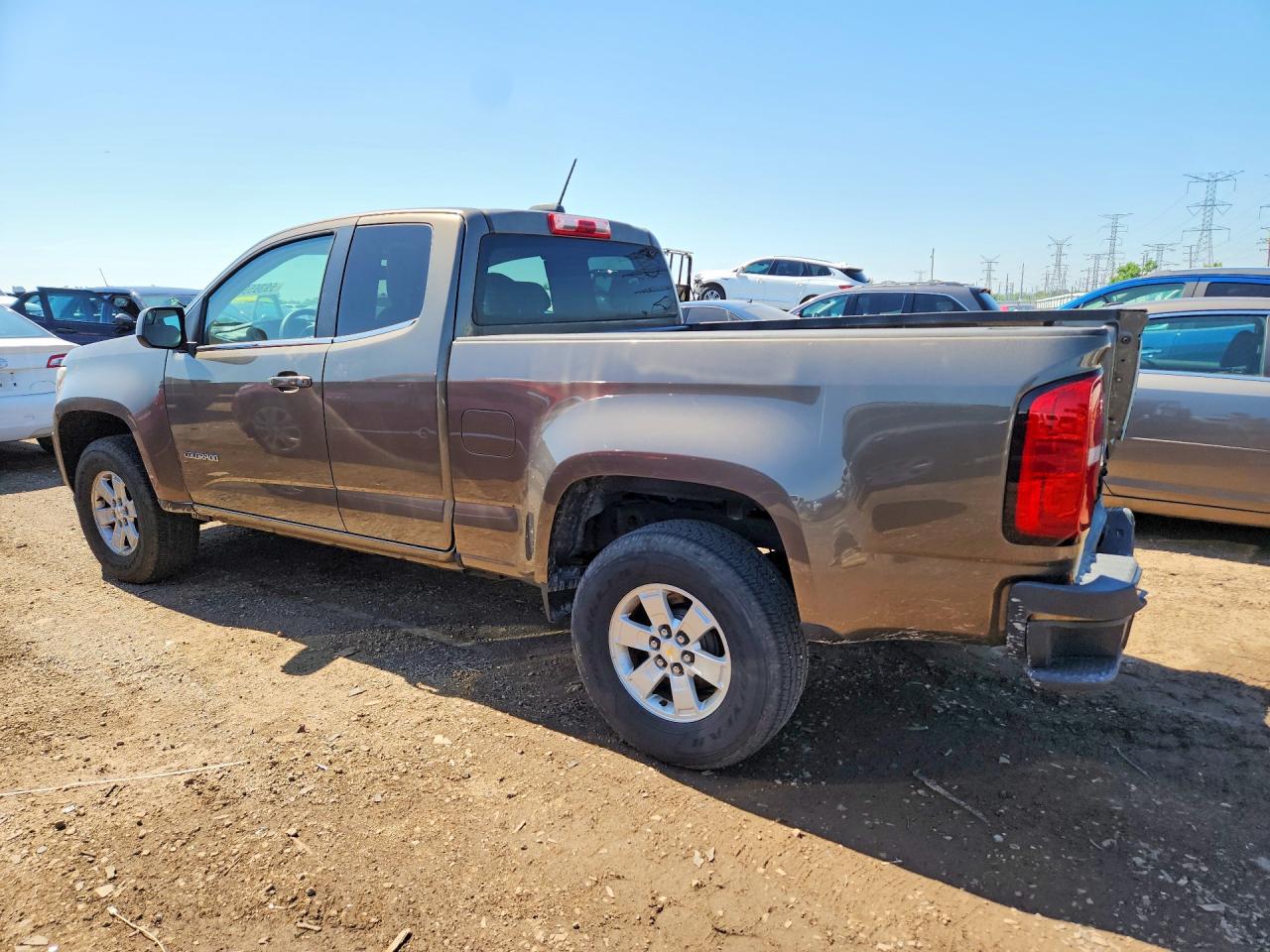 2015 Chevrolet Colorado Brown vin: 1GCHSAEA4F1182745