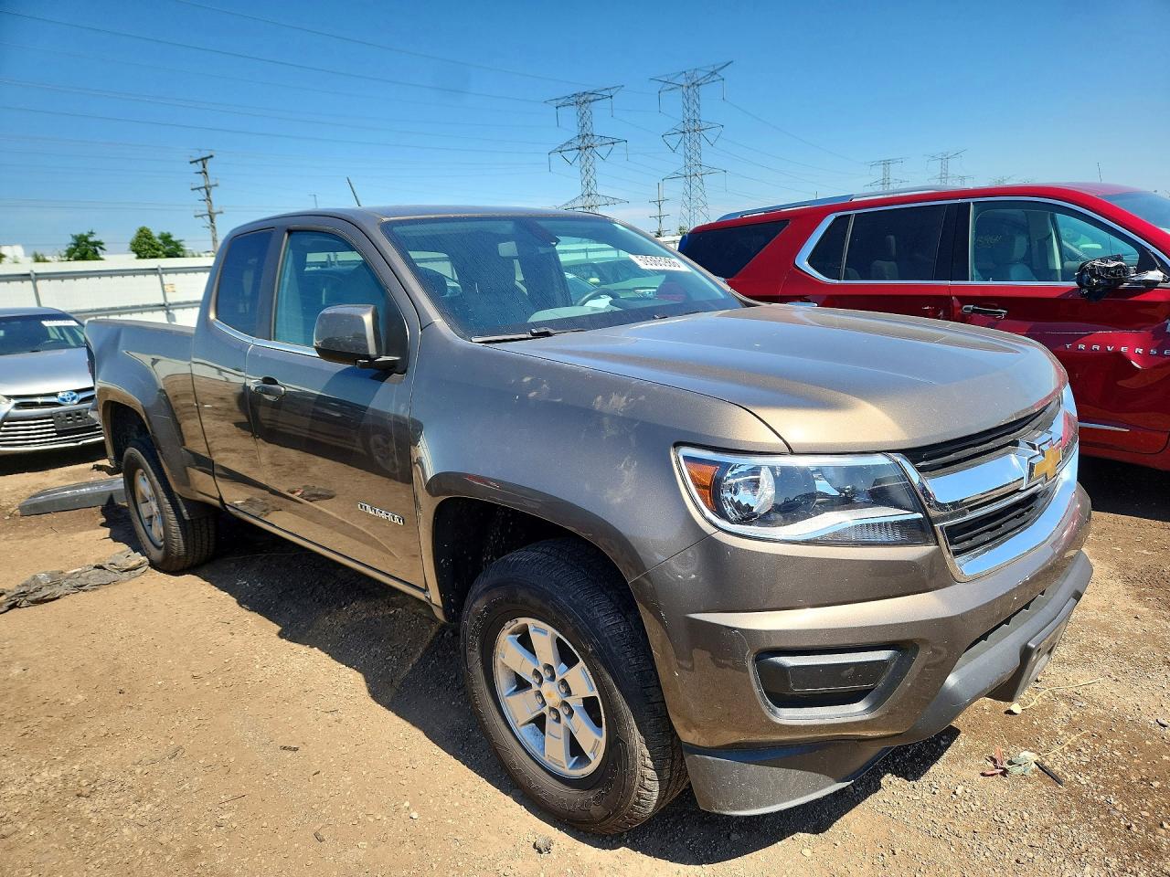 2015 Chevrolet Colorado Brown vin: 1GCHSAEA4F1182745