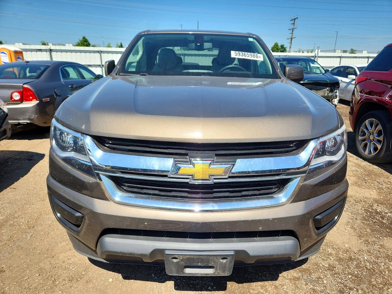 2015 Chevrolet Colorado Brown vin: 1GCHSAEA4F1182745