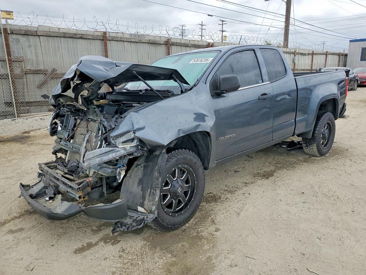 2015 Chevrolet Colorado Gray vin: 1GCHSAEA4F1229529