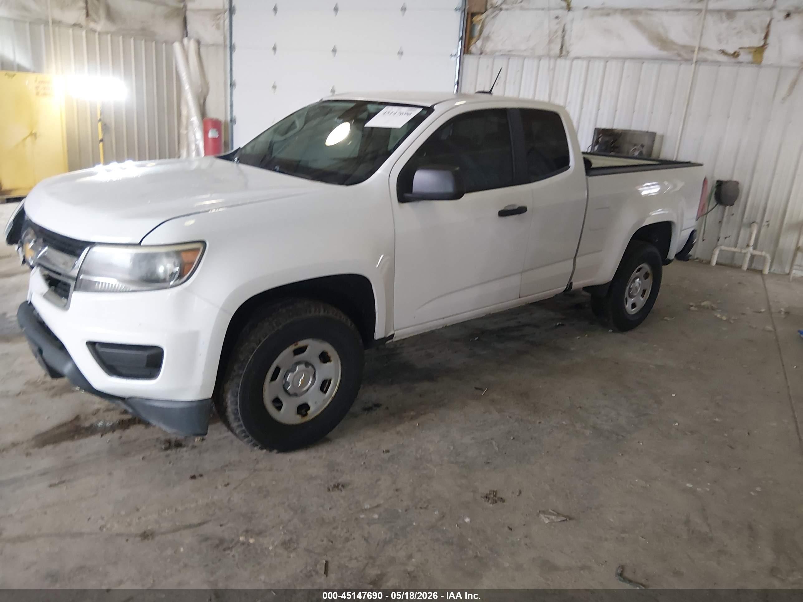 2015 Chevrolet Colorado Wt Белый vin: 1GCHSAEA6F1174775