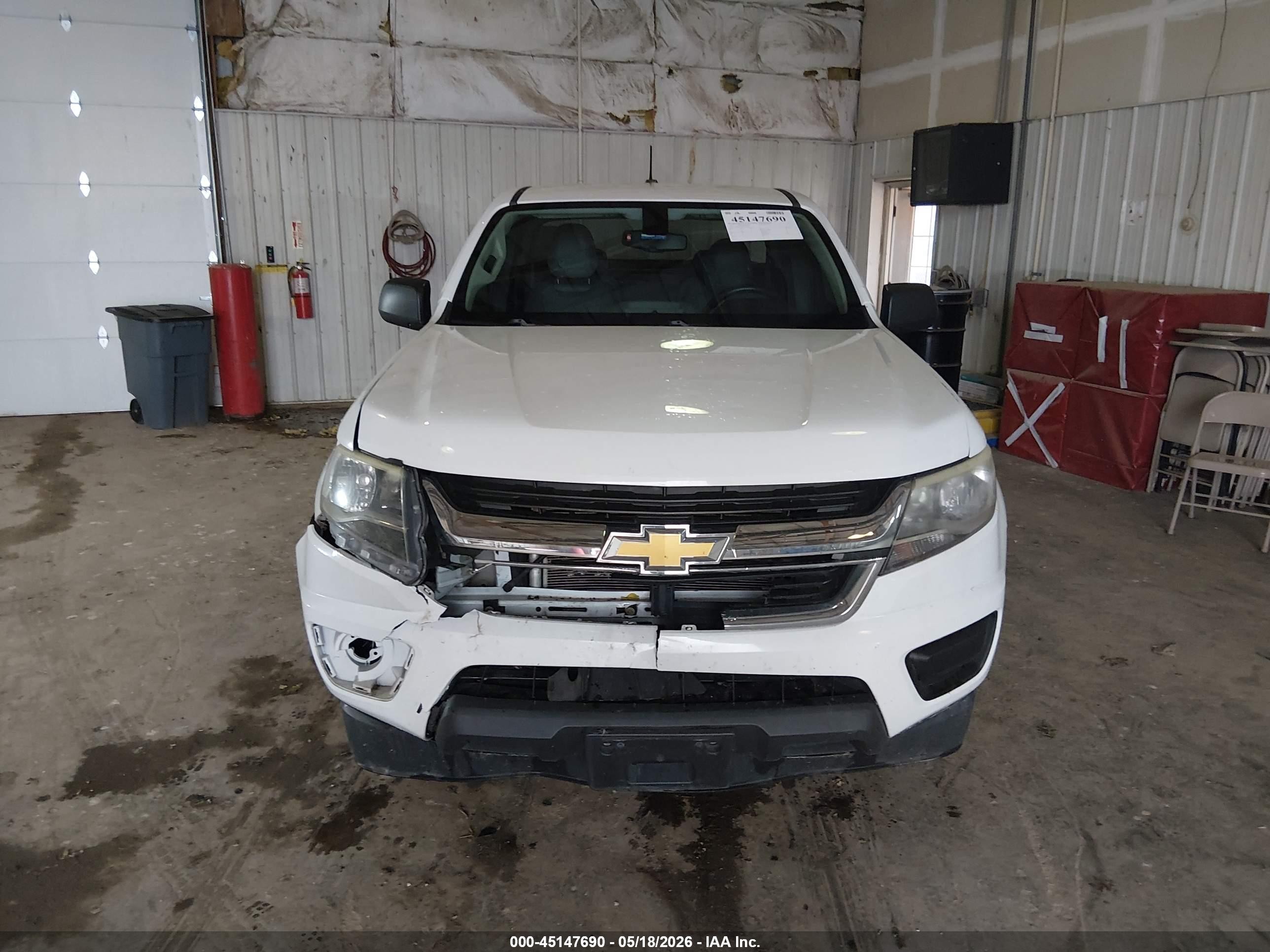 2015 Chevrolet Colorado Wt Белый vin: 1GCHSAEA6F1174775