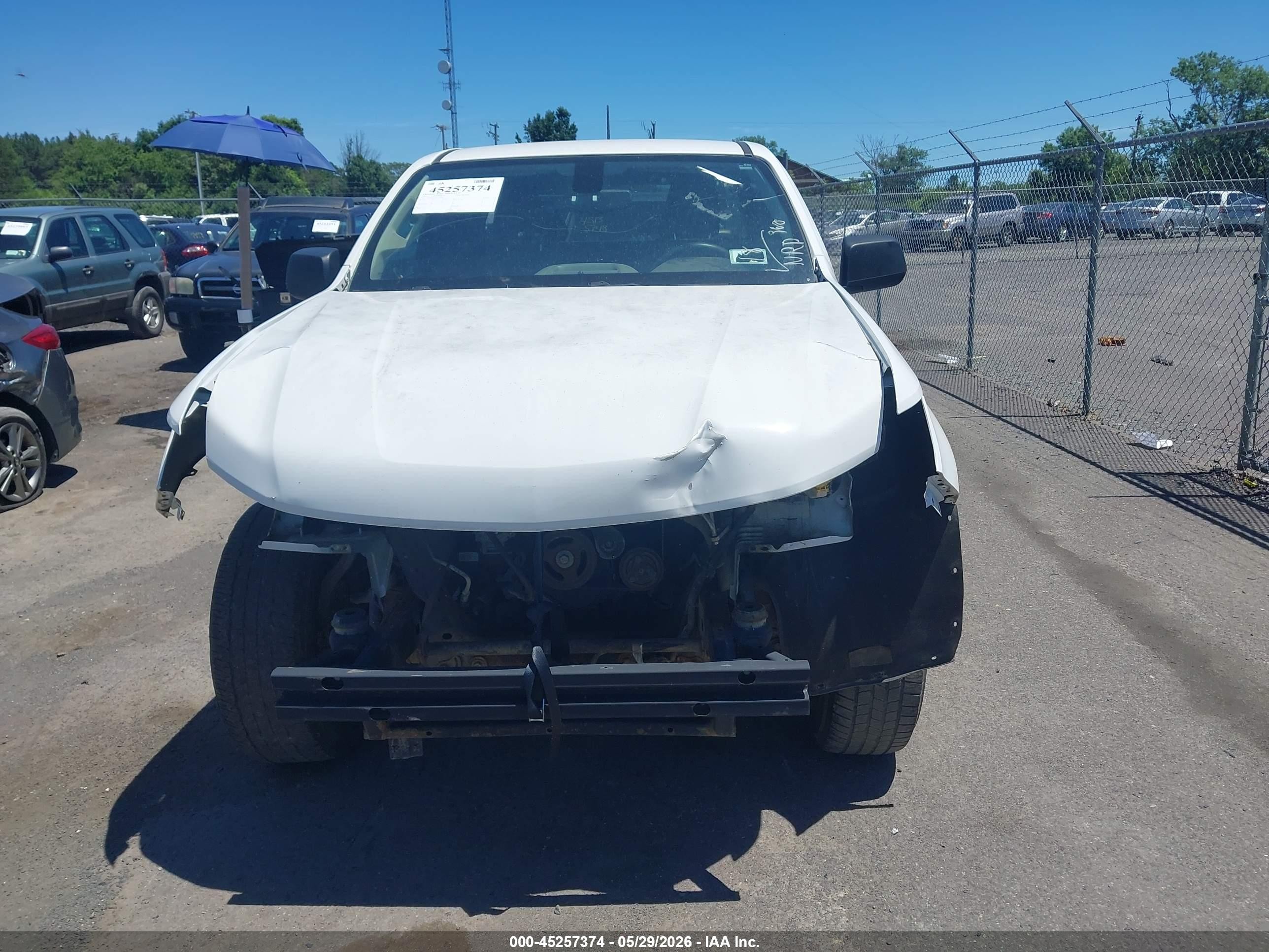 2015 Chevrolet Colorado Wt Белый vin: 1GCHSAEA7F1183808