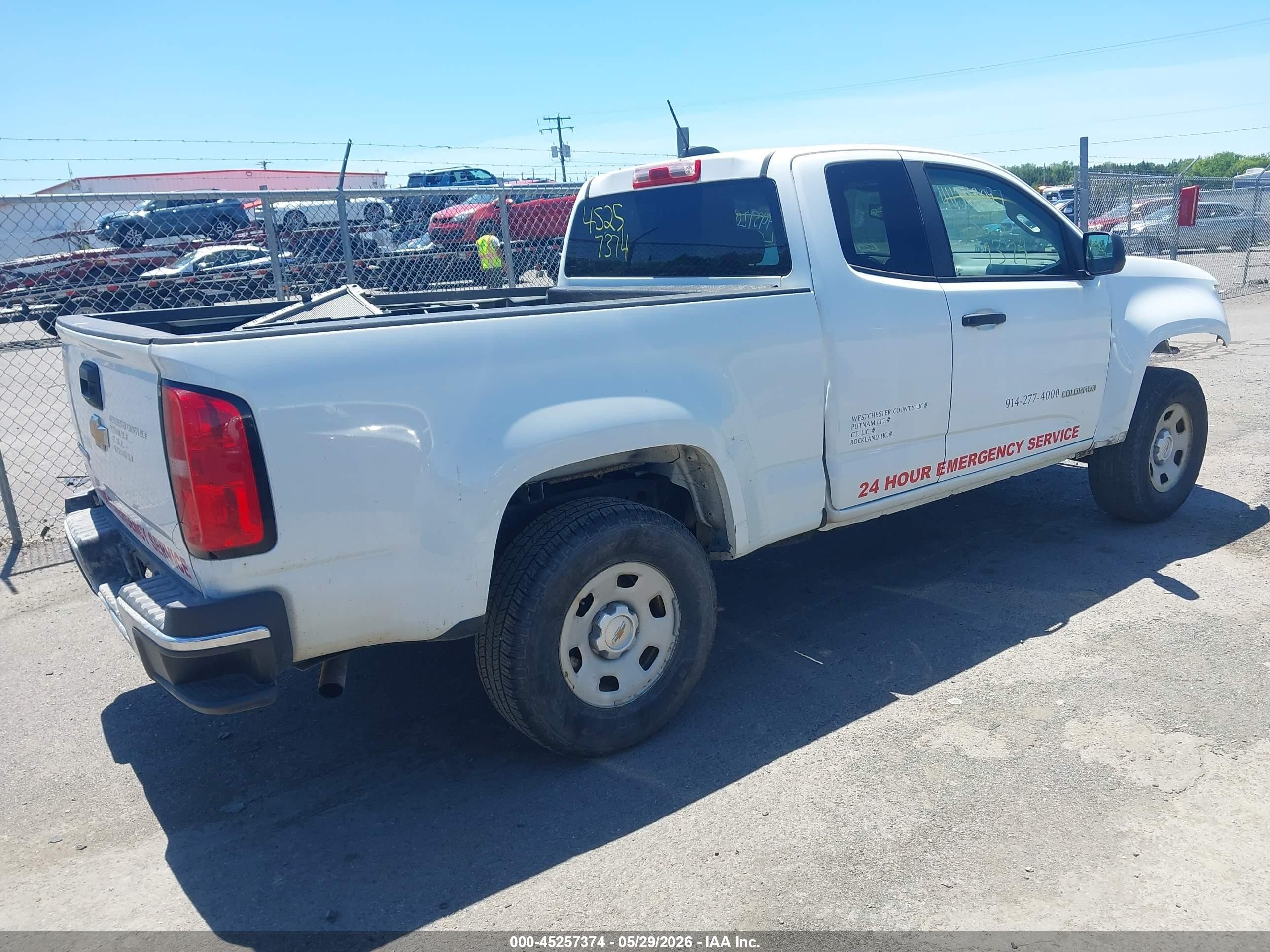 2015 Chevrolet Colorado Wt Белый vin: 1GCHSAEA7F1183808