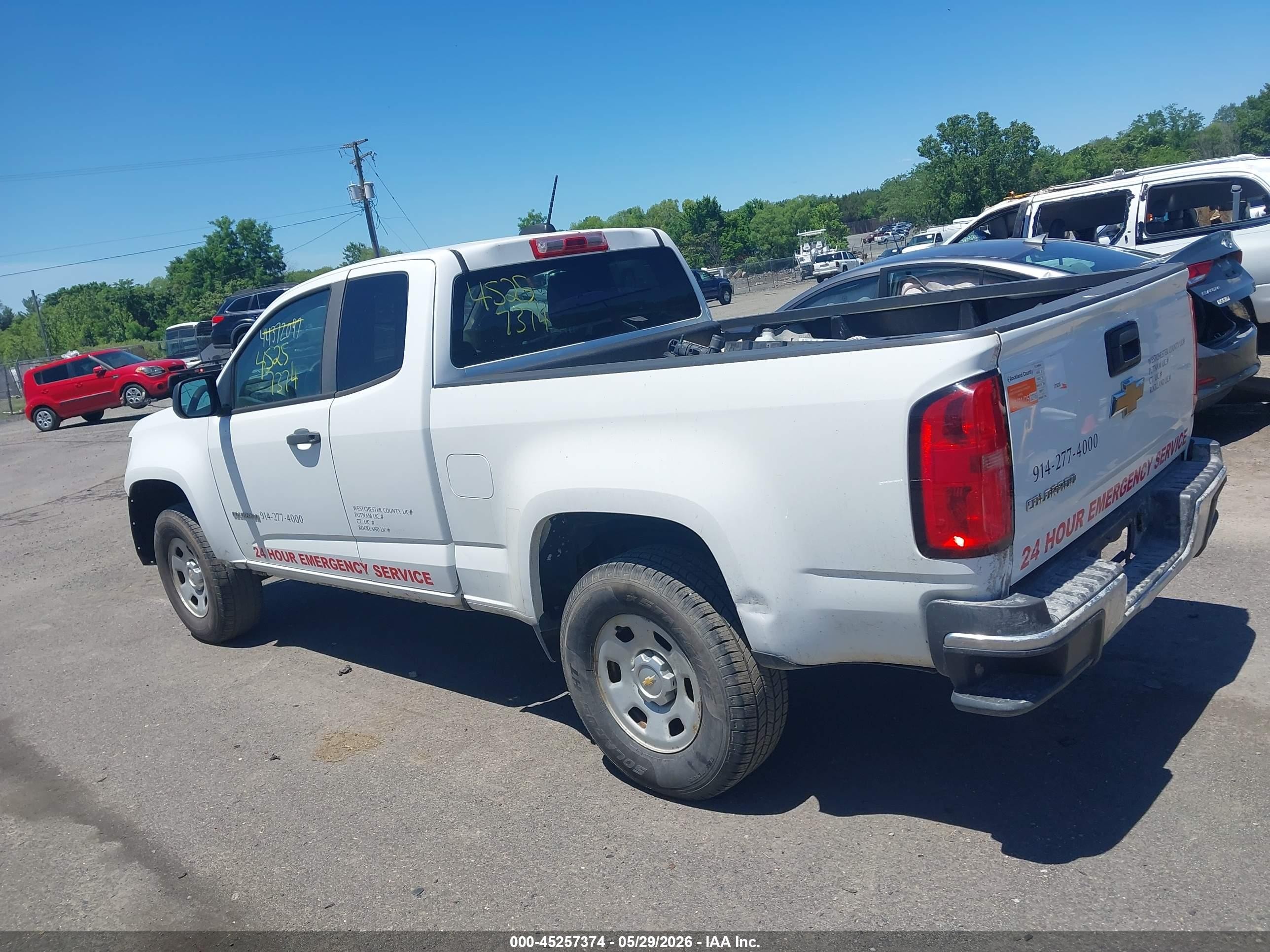 2015 Chevrolet Colorado Wt Белый vin: 1GCHSAEA7F1183808