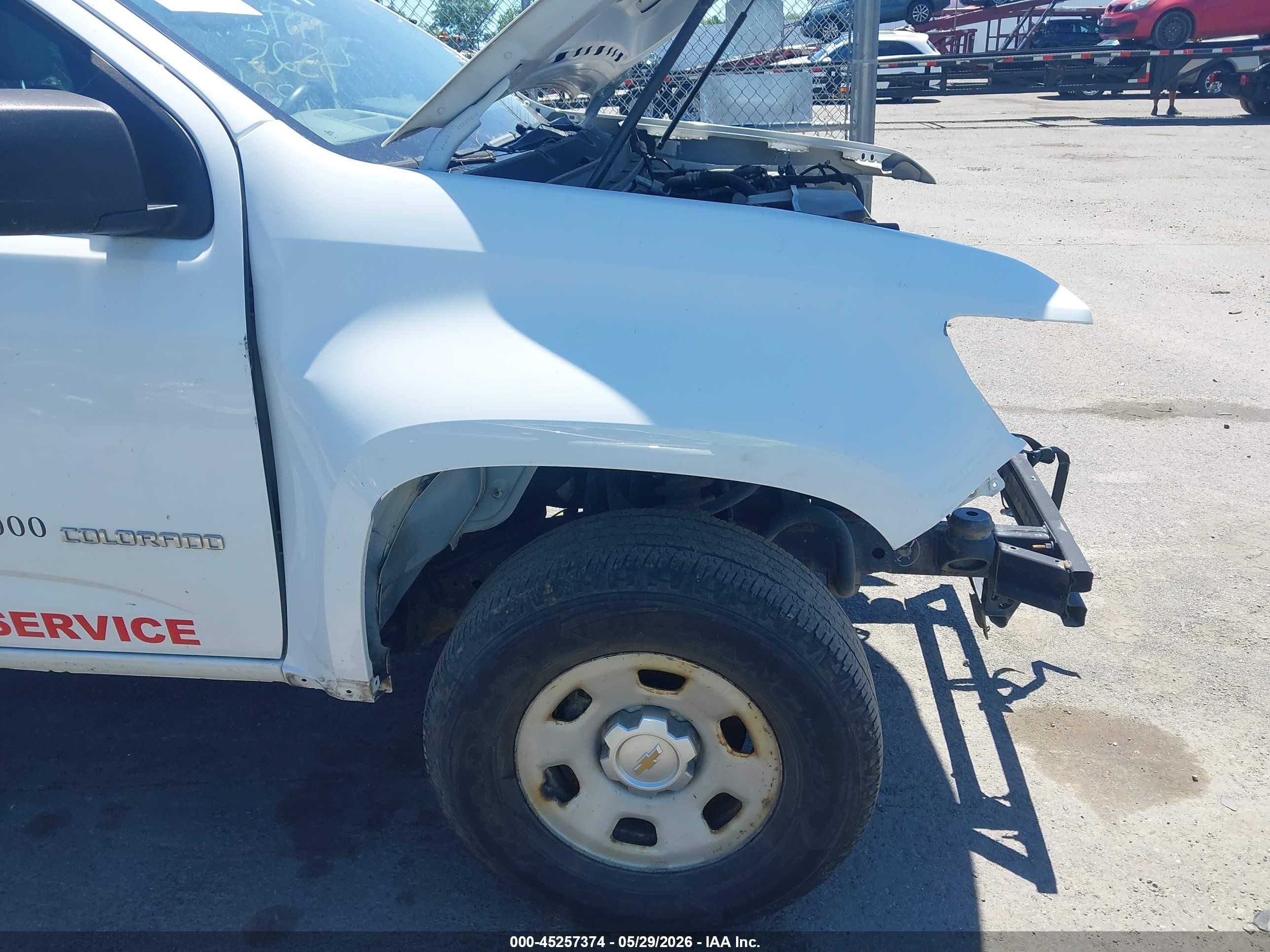 2015 Chevrolet Colorado Wt Белый vin: 1GCHSAEA7F1183808