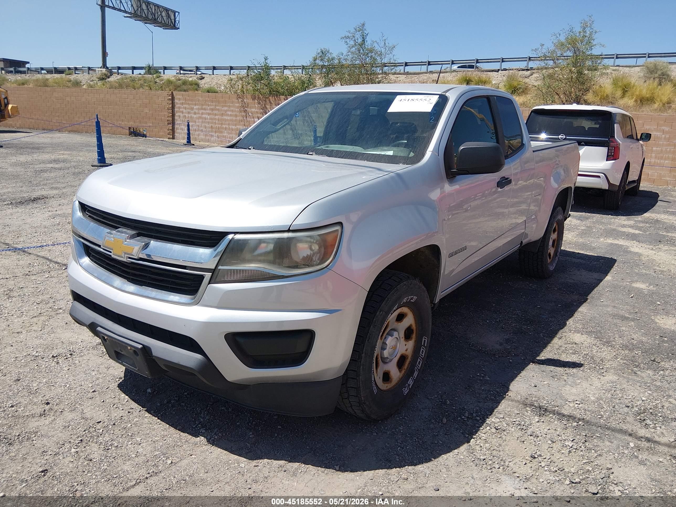 2015 Chevrolet Colorado Wt Серебряный vin: 1GCHSAEA7F1232263
