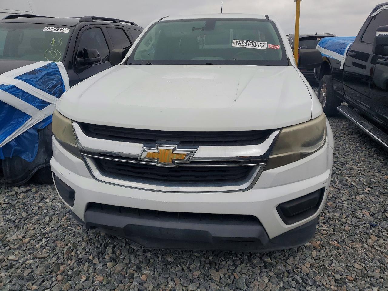 2015 Chevy Colorado- R&d- Pri Fleet- Ck Eng Lt On Белый vin: 1GCHSAEA7F1258569