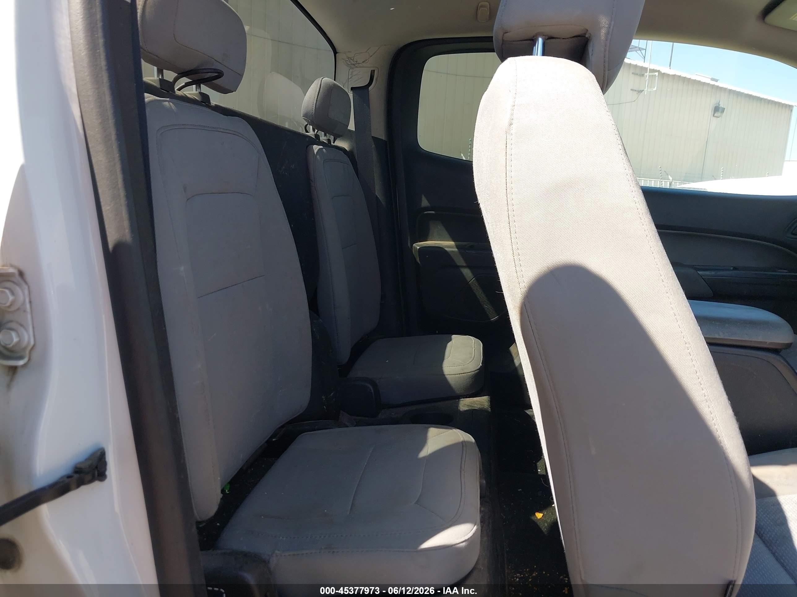 2015 Chevrolet Colorado 2wd Wt White vin: 1GCHSAEA8F1272187