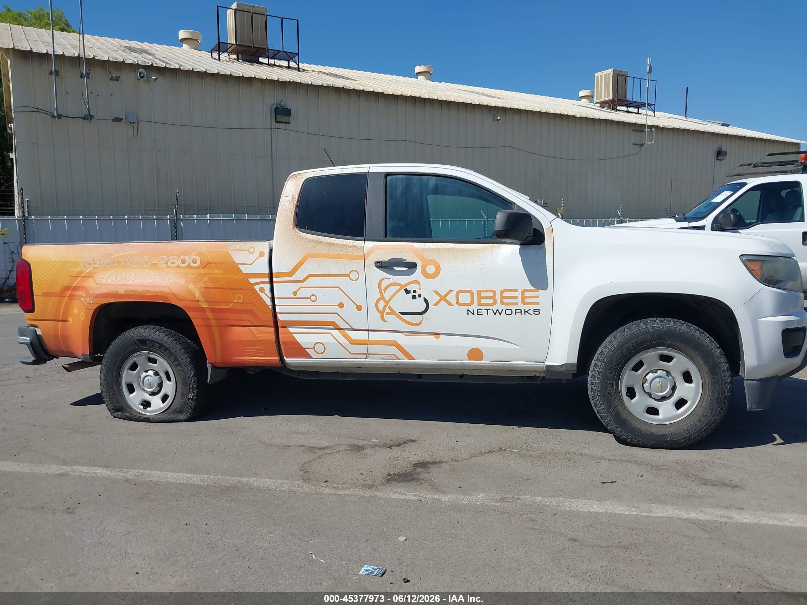 2015 Chevrolet Colorado 2wd Wt White vin: 1GCHSAEA8F1272187