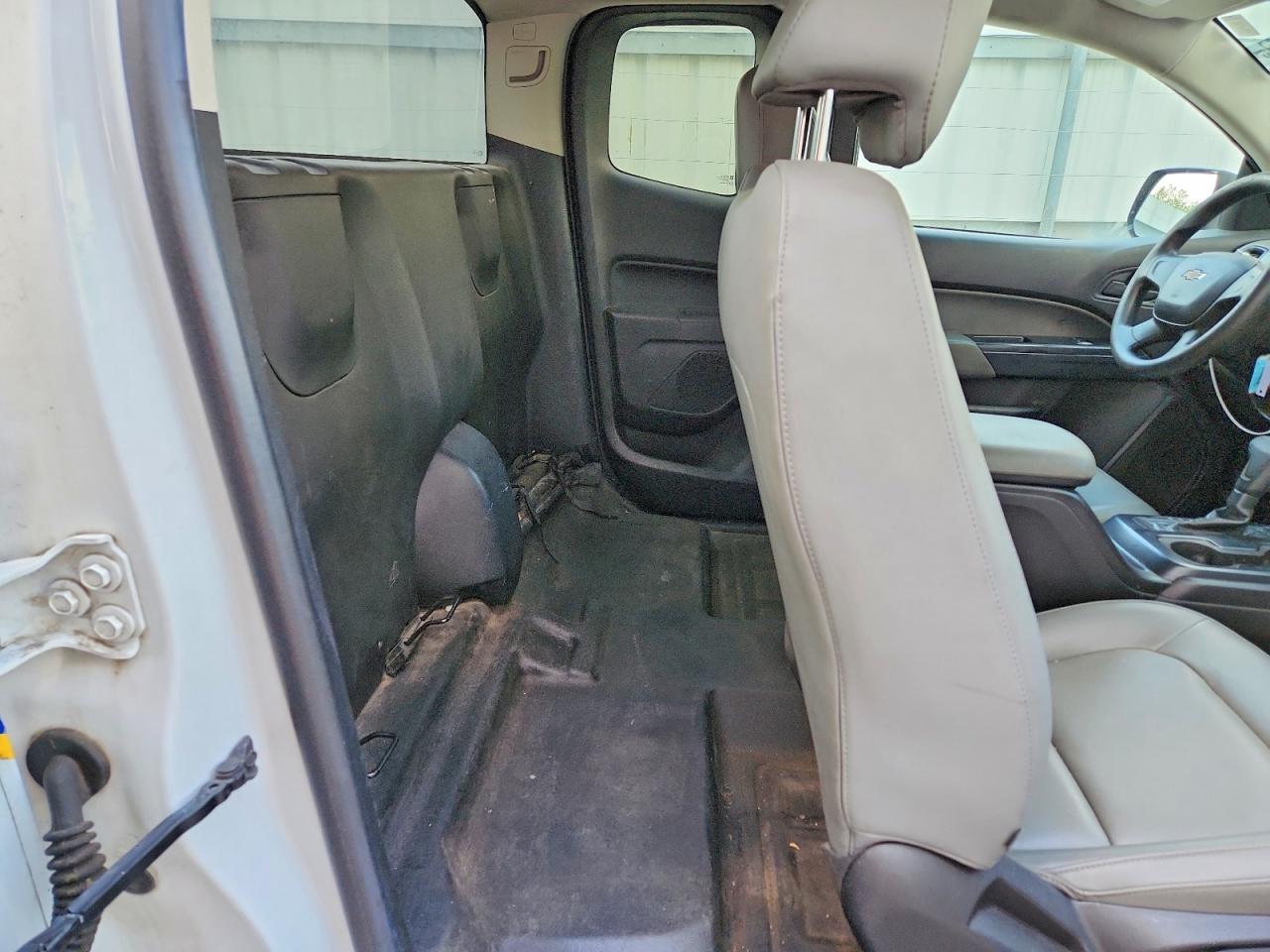 2015 Chevrolet Colorado White vin: 1GCHSAEA9F1189190