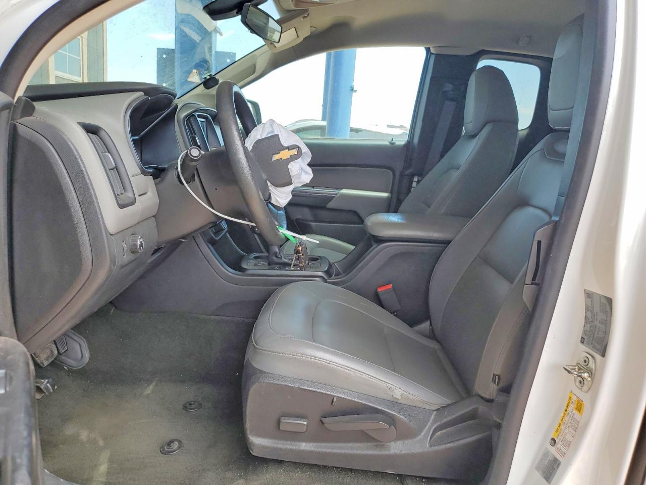 2015 Chevrolet Colorado White vin: 1GCHSAEA9F1233589