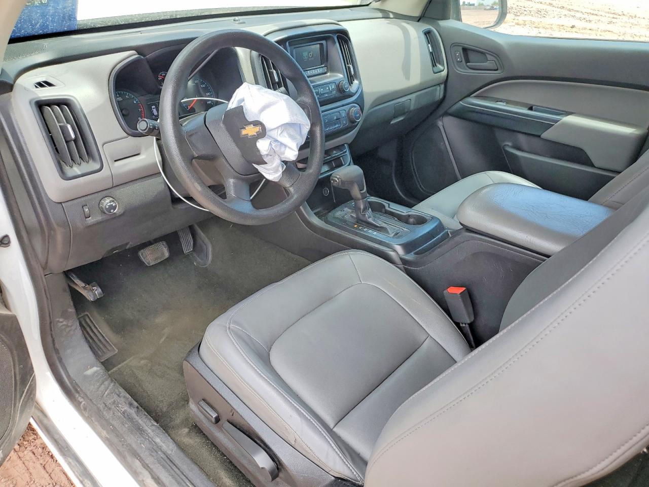 2015 Chevrolet Colorado White vin: 1GCHSAEA9F1233589