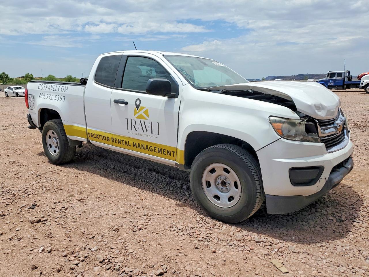 2015 Chevrolet Colorado White vin: 1GCHSAEA9F1233589