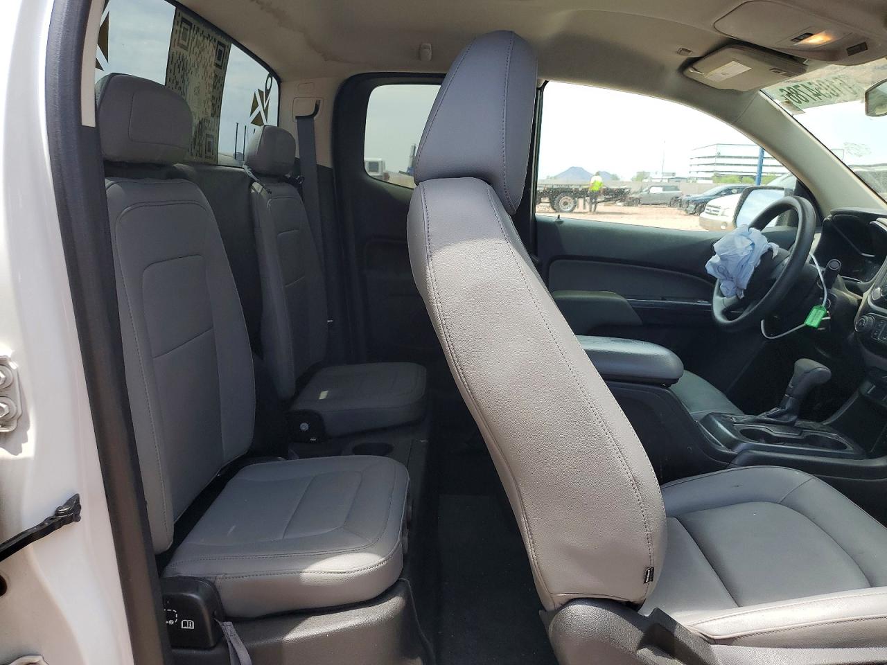 2015 Chevrolet Colorado White vin: 1GCHSAEA9F1233589