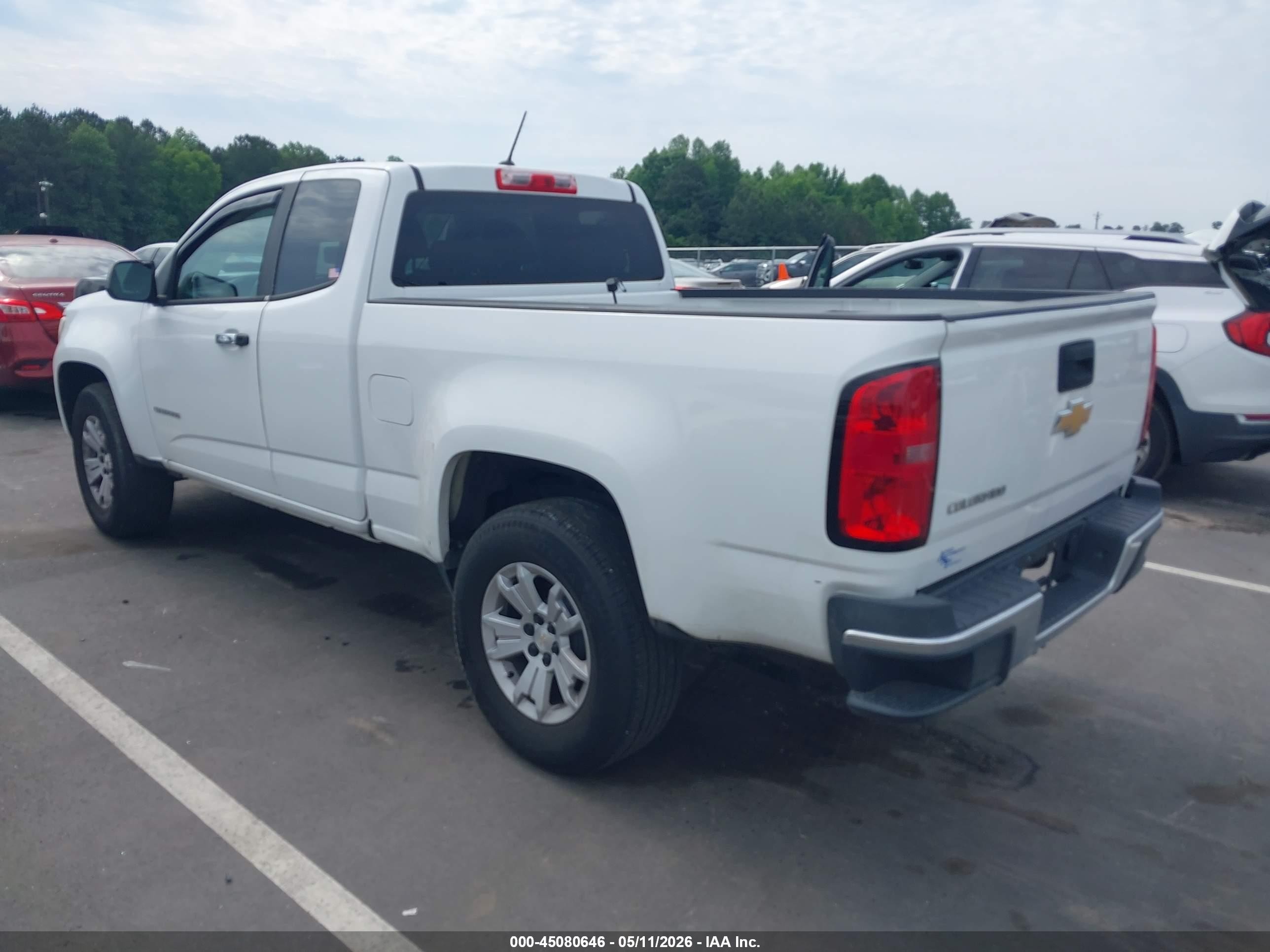 2015 Chevrolet Colorado Wt White vin: 1GCHSAEAXF1232886