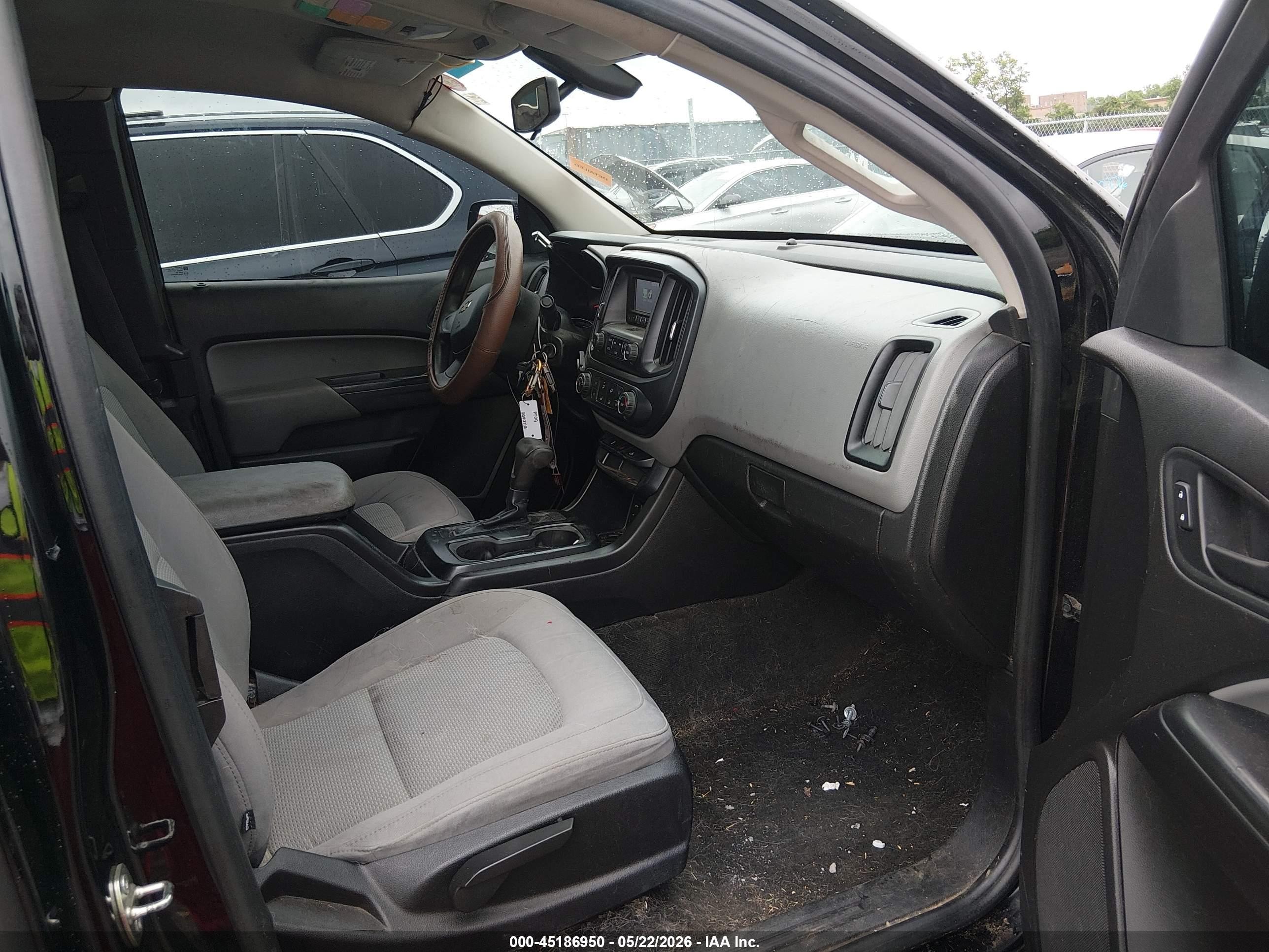 2015 Chevrolet Colorado Wt Gray vin: 1GCHSAEAXF1270117