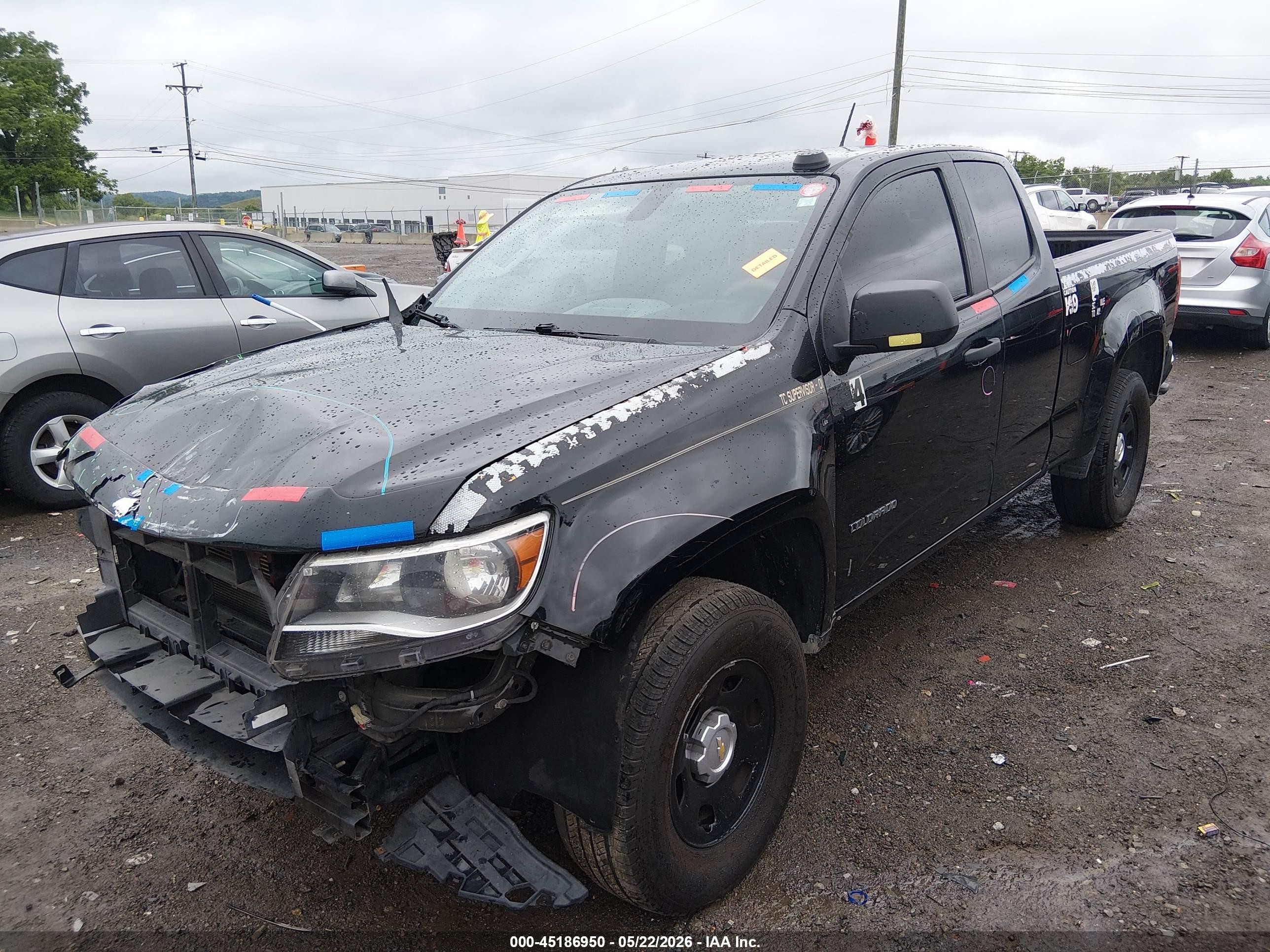 2015 Chevrolet Colorado Wt Gray vin: 1GCHSAEAXF1270117