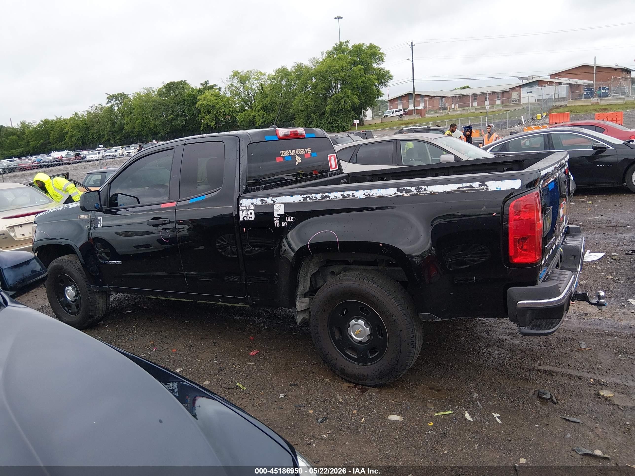2015 Chevrolet Colorado Wt Gray vin: 1GCHSAEAXF1270117