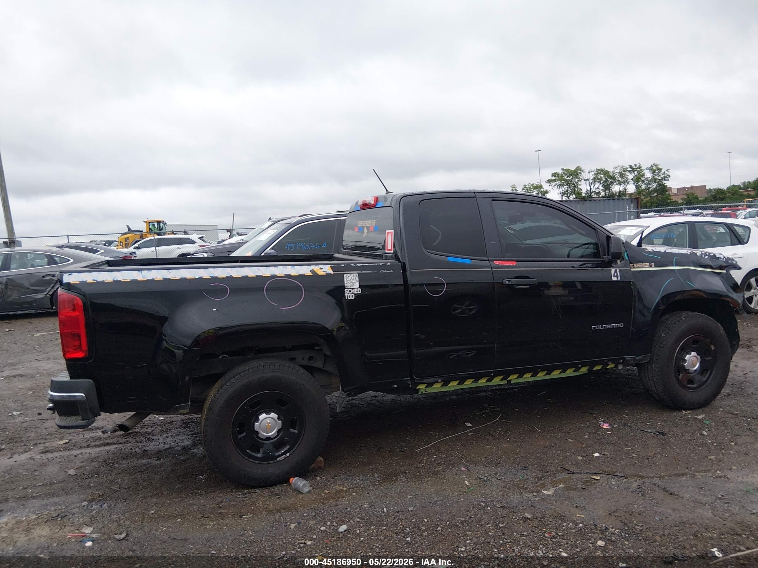 2015 Chevrolet Colorado Wt Gray vin: 1GCHSAEAXF1270117