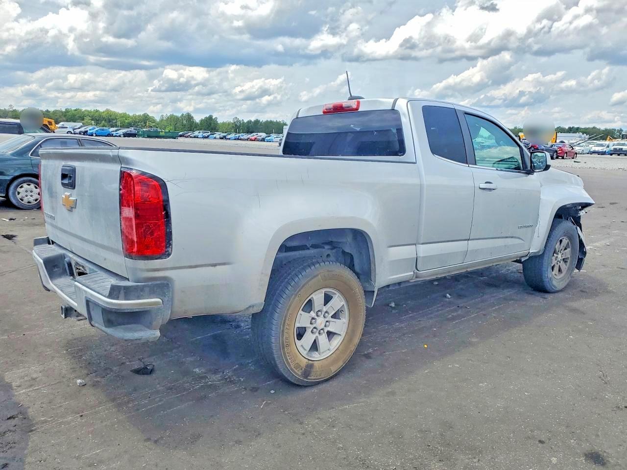 2015 Chevrolet Colorado Silver vin: 1GCHSAEAXF1273809